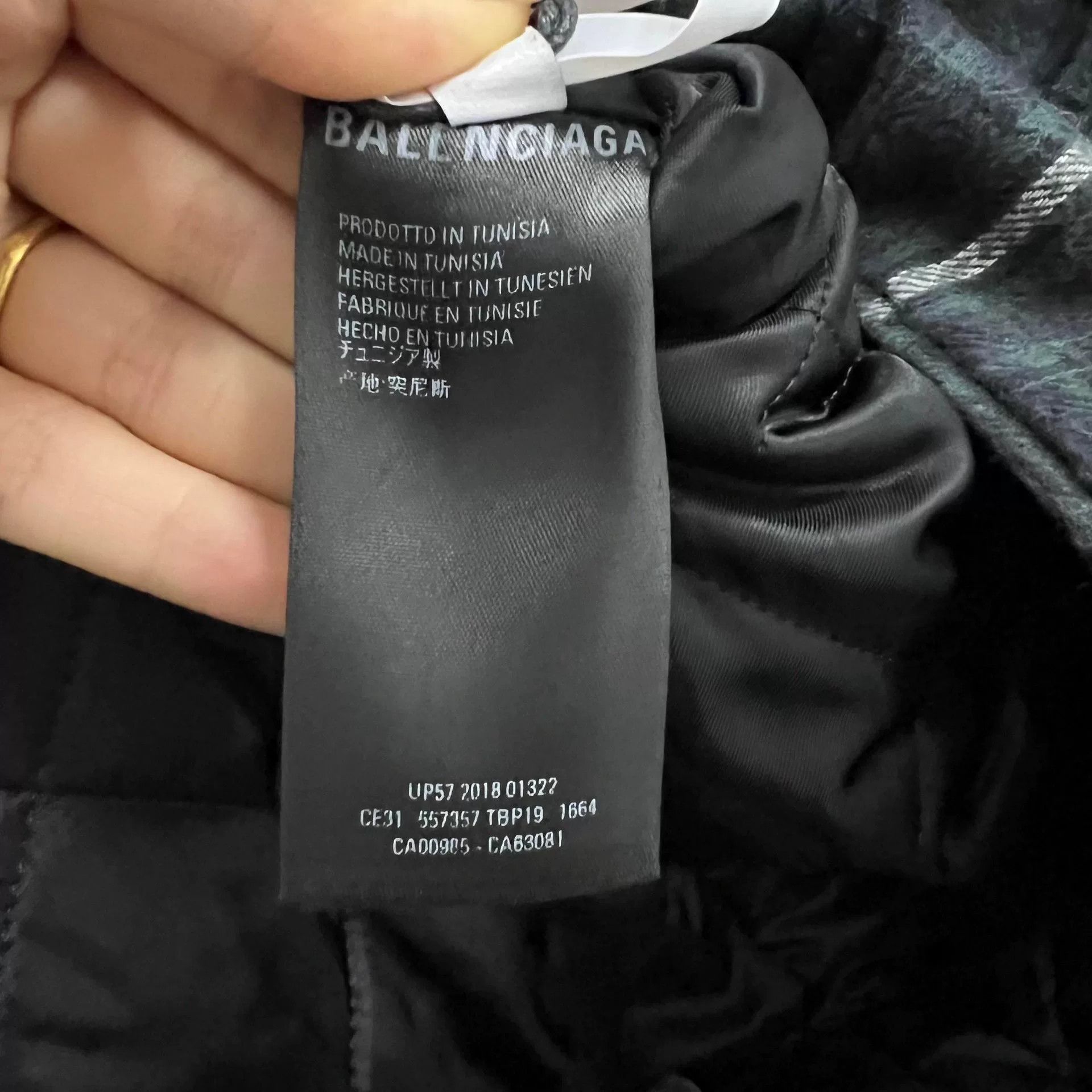 Balenciaga patterned color-blocked vest by Balenciaga Size US M / EU 48-50 / 2 - 4 Thumbnail