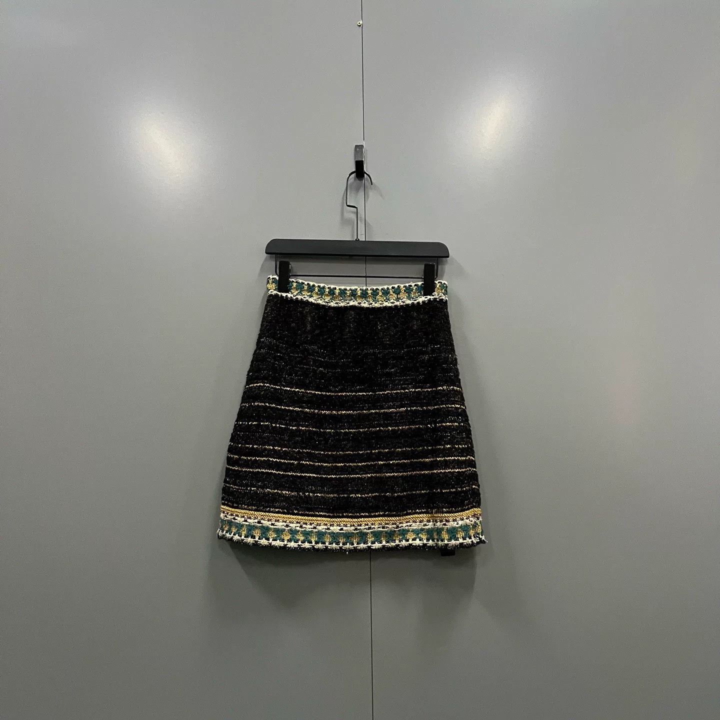 Chanel CHANEL Multi-Striped Knit Skirt from Egypt Collection Size 36" / US 14 / IT 50 - 2 Thumbnail