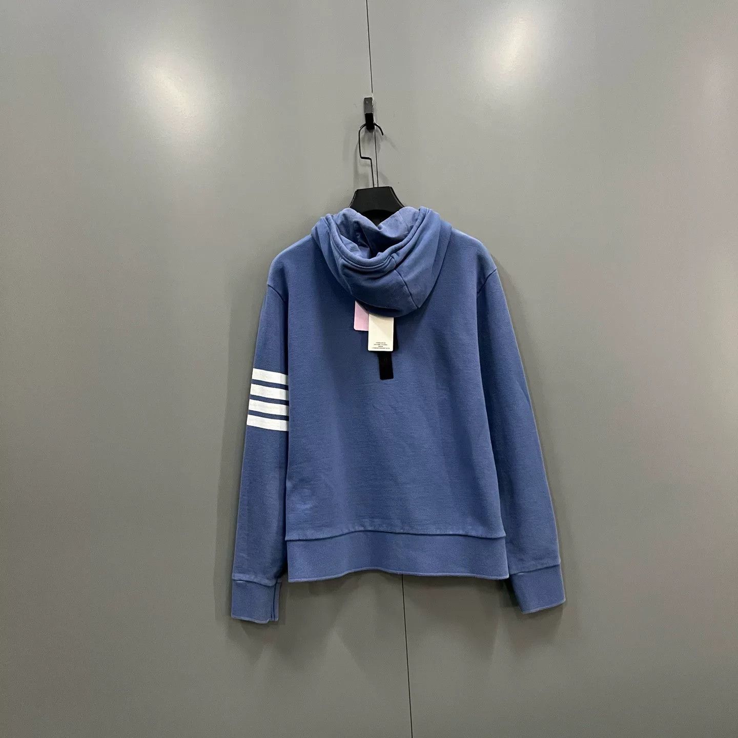 Thom Browne thom browne blue four-stripe hoodie Size US M / EU 48-50 / 2 - 3 Thumbnail