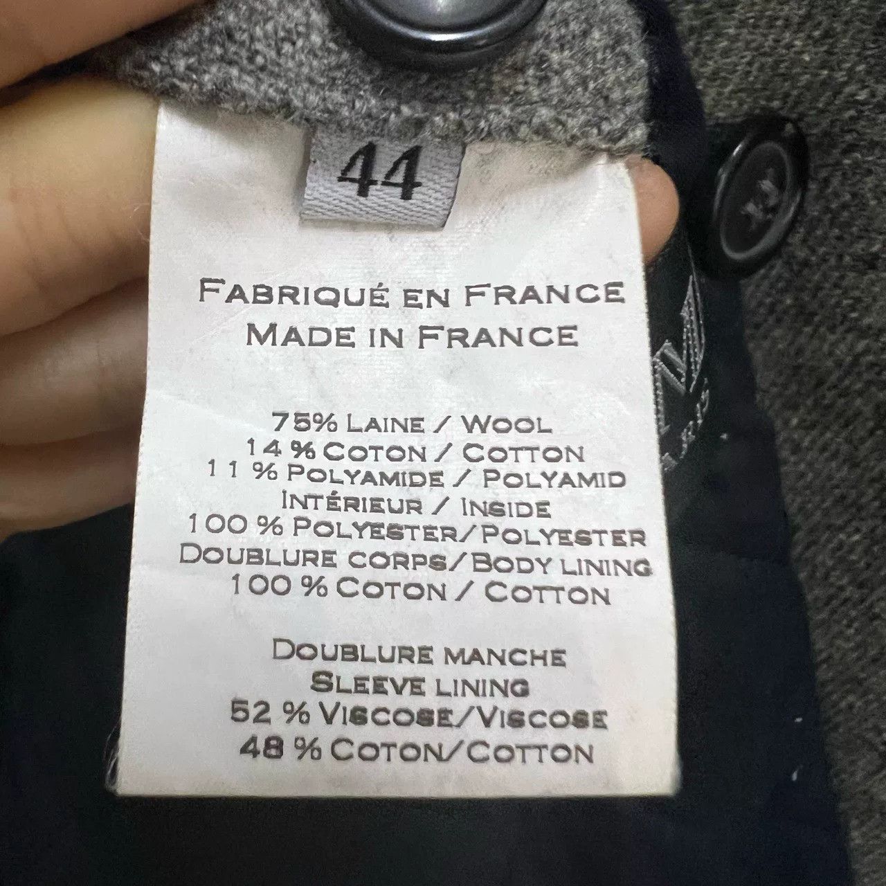 Balmain balmain double-breasted coat in beige Size US L / EU 52-54 / 3 - 4 Thumbnail