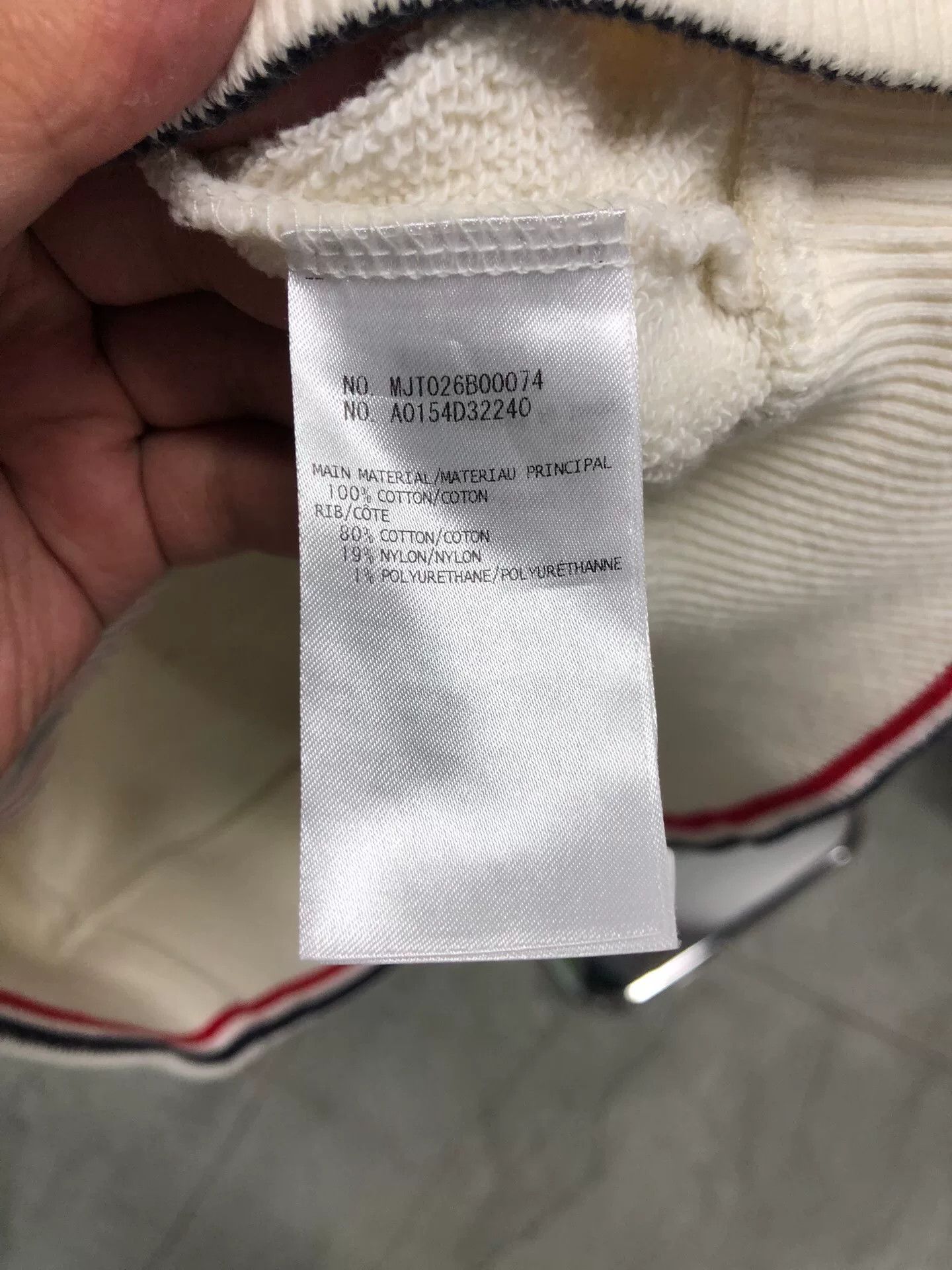 Thom Browne thom browne striped zip long sleeve jacket Size US L / EU 52-54 / 3 - 5 Thumbnail