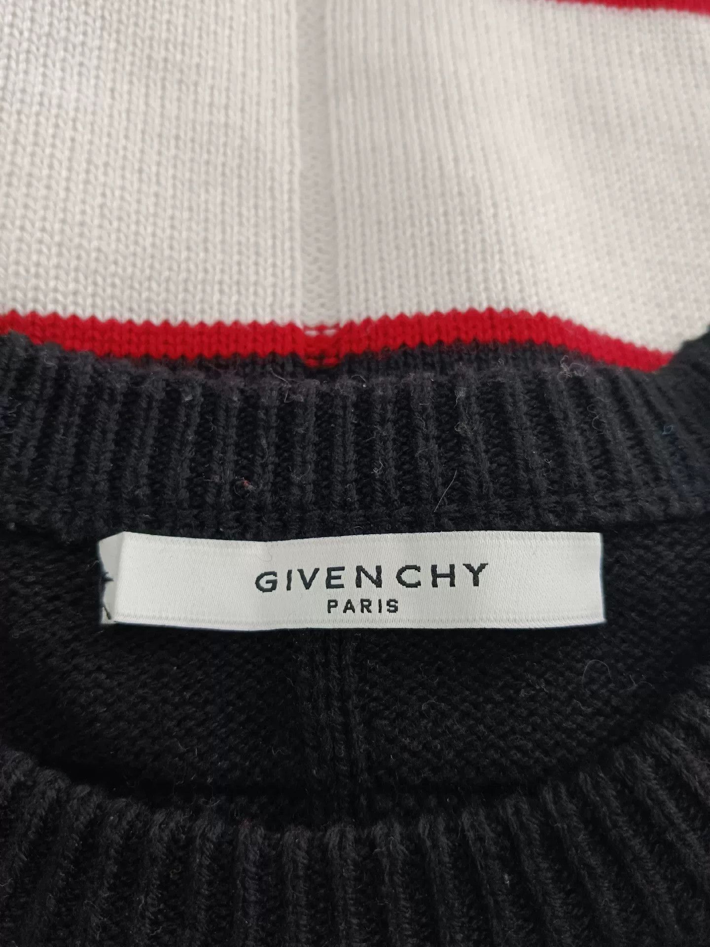 Givenchy Givenchy Black Logo Knit Sweater Size M Size US M / EU 48-50 / 2 - 4 Thumbnail