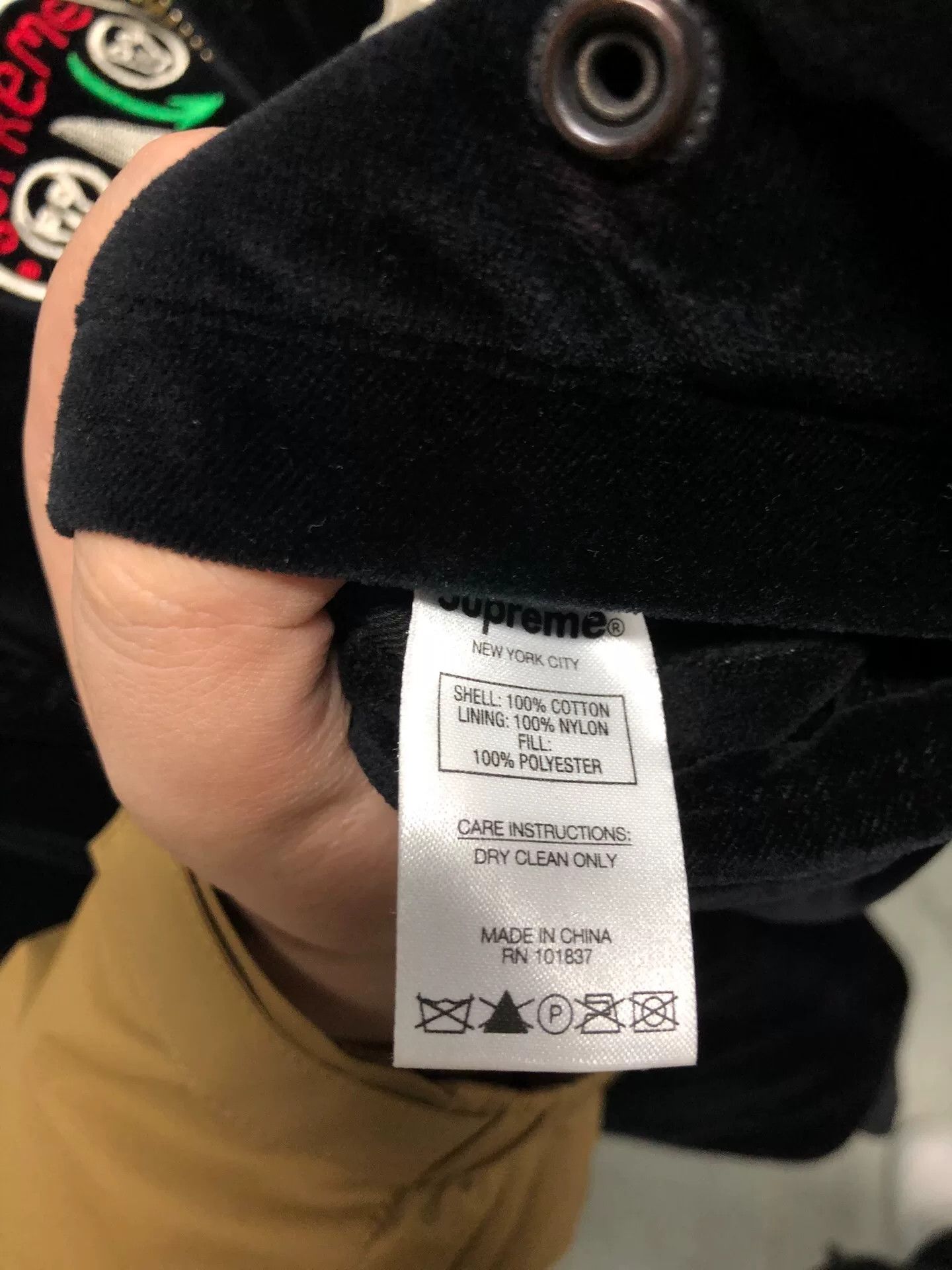 Supreme Supreme Skull Embroidery Long Sleeve Shirt Size L / US 10 / IT 46 - 5 Thumbnail