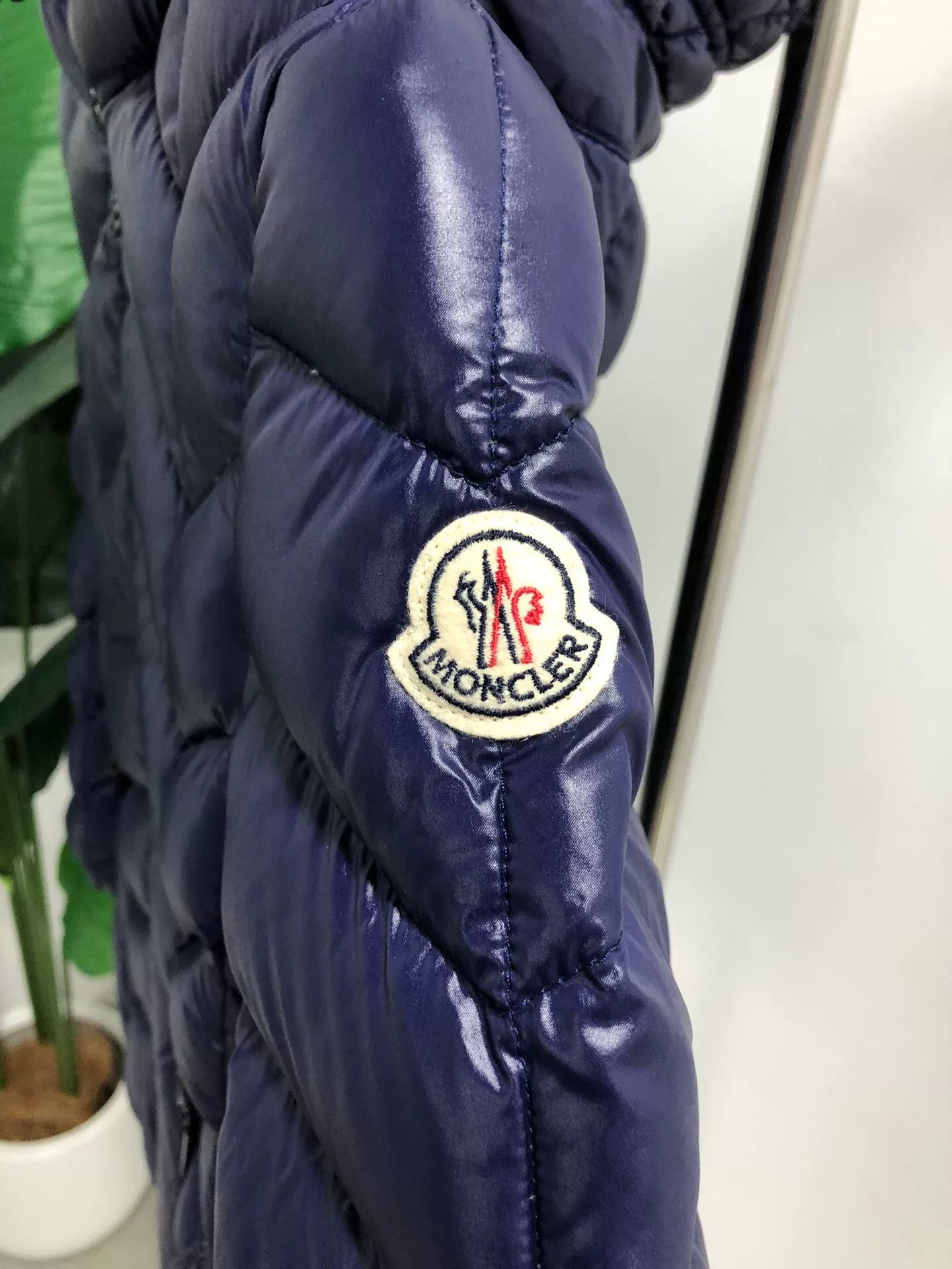 Moncler blue moncler down jacket for warmth Size US XXS / EU 40 - 3 Thumbnail