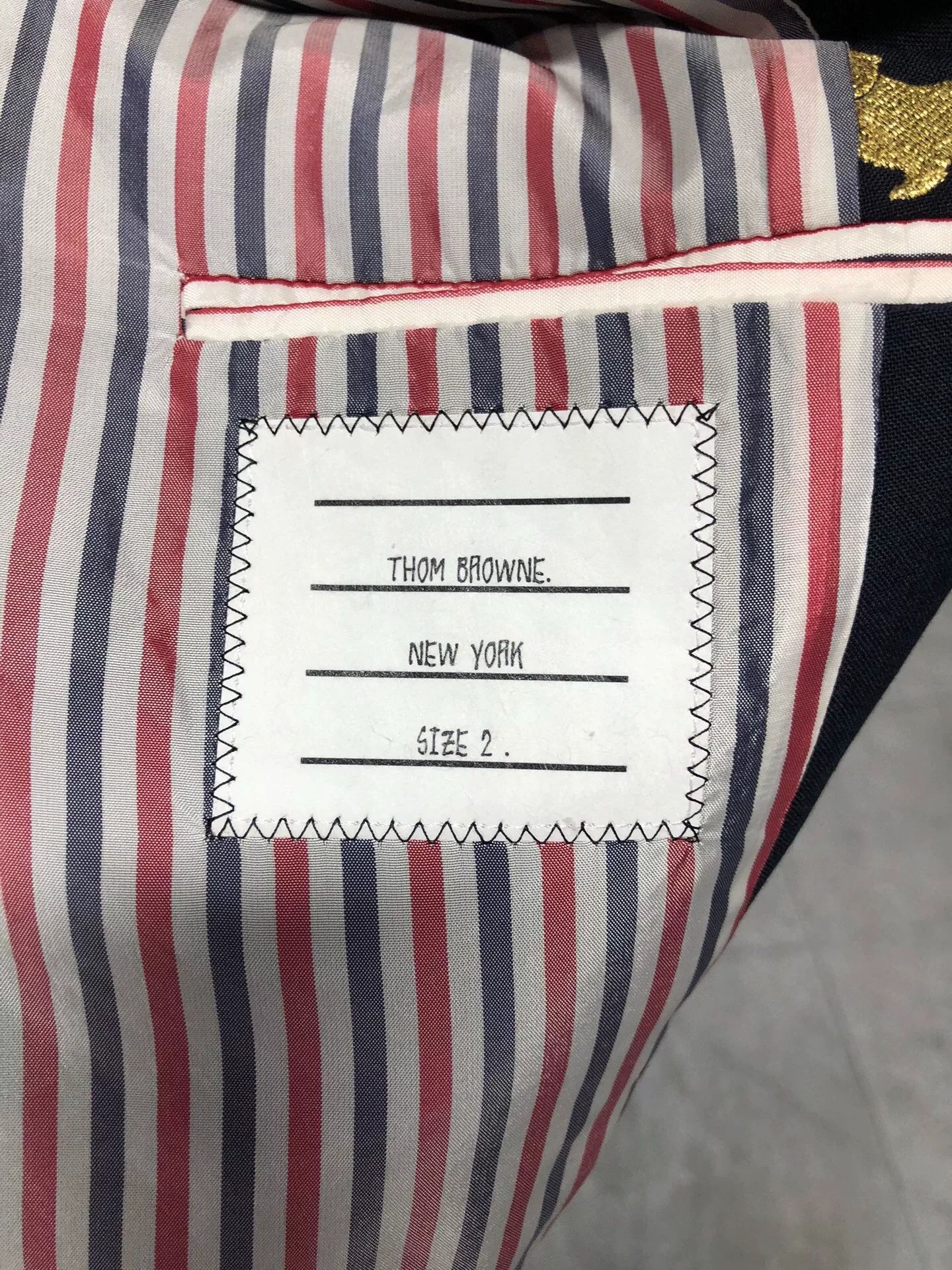 Thom Browne Thom Browne Wool Jacket with Casual Style Size US M / EU 48-50 / 2 - 9 Thumbnail