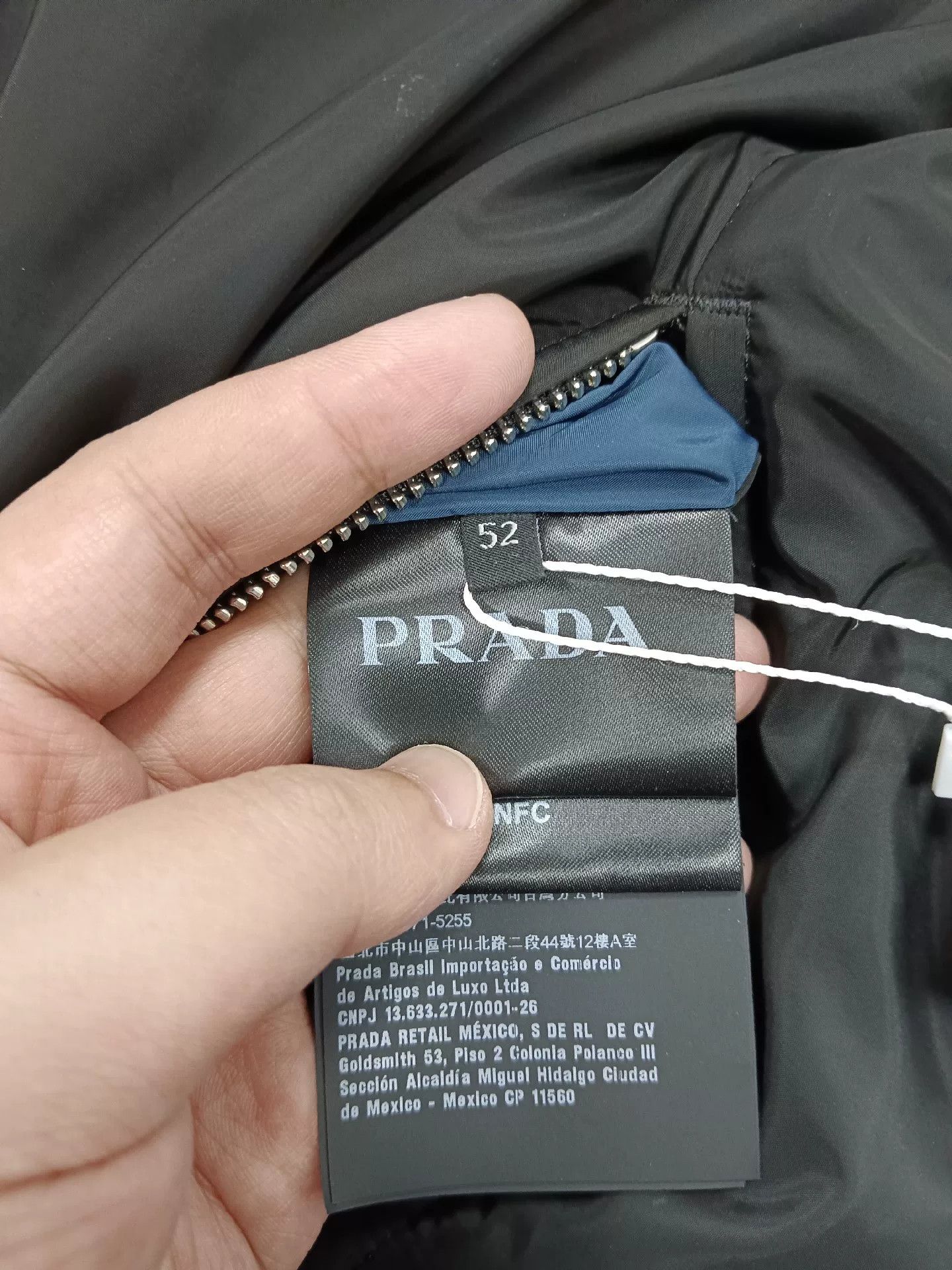 Prada Prada Reversible Black Long Sleeve Jacket Size US L / EU 52-54 / 3 - 5 Thumbnail
