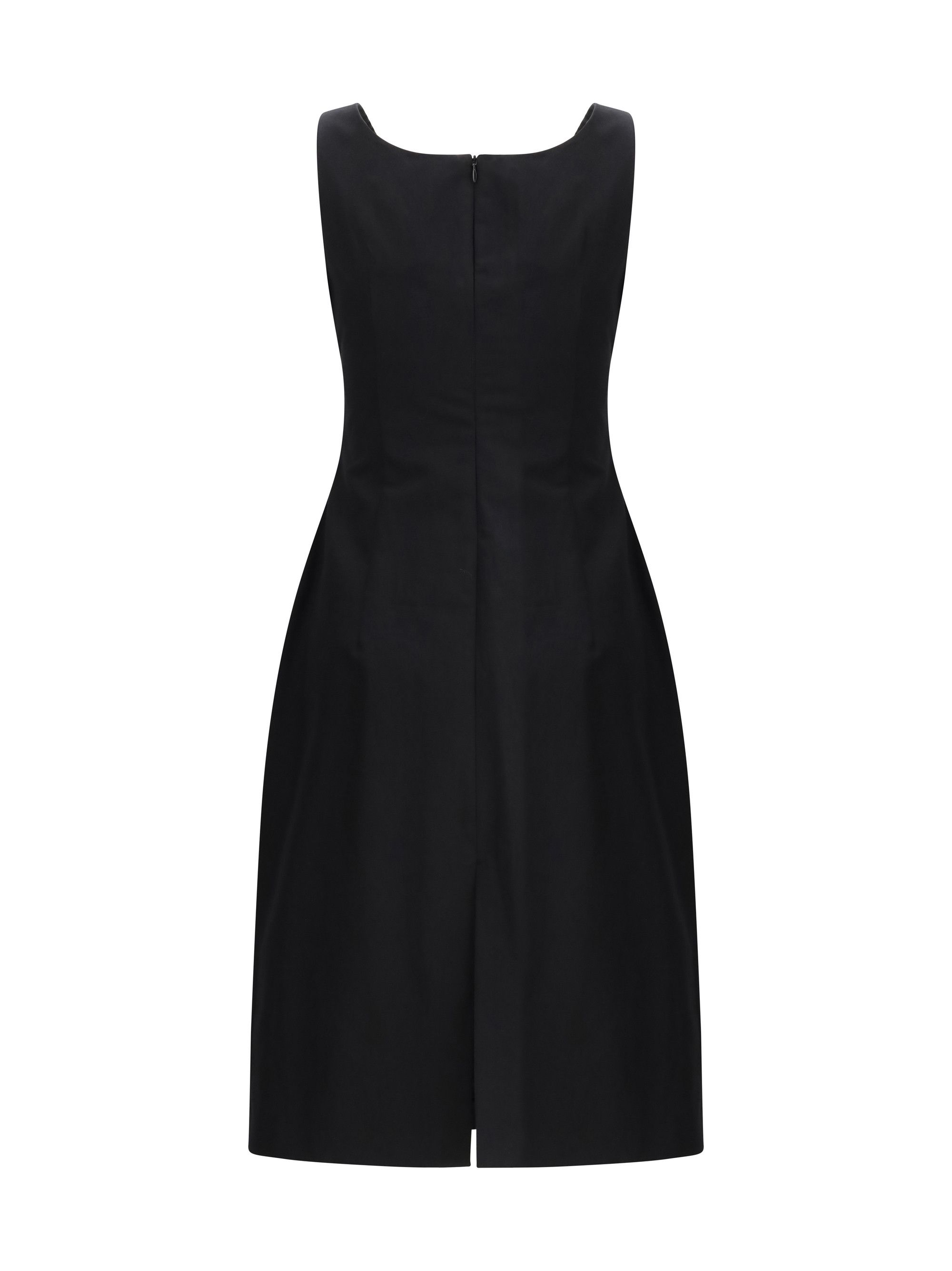 Magda Butrym Sleeveless Dress with a draped neckline Size M / US 6-8 / IT 42-44 - 2 Thumbnail
