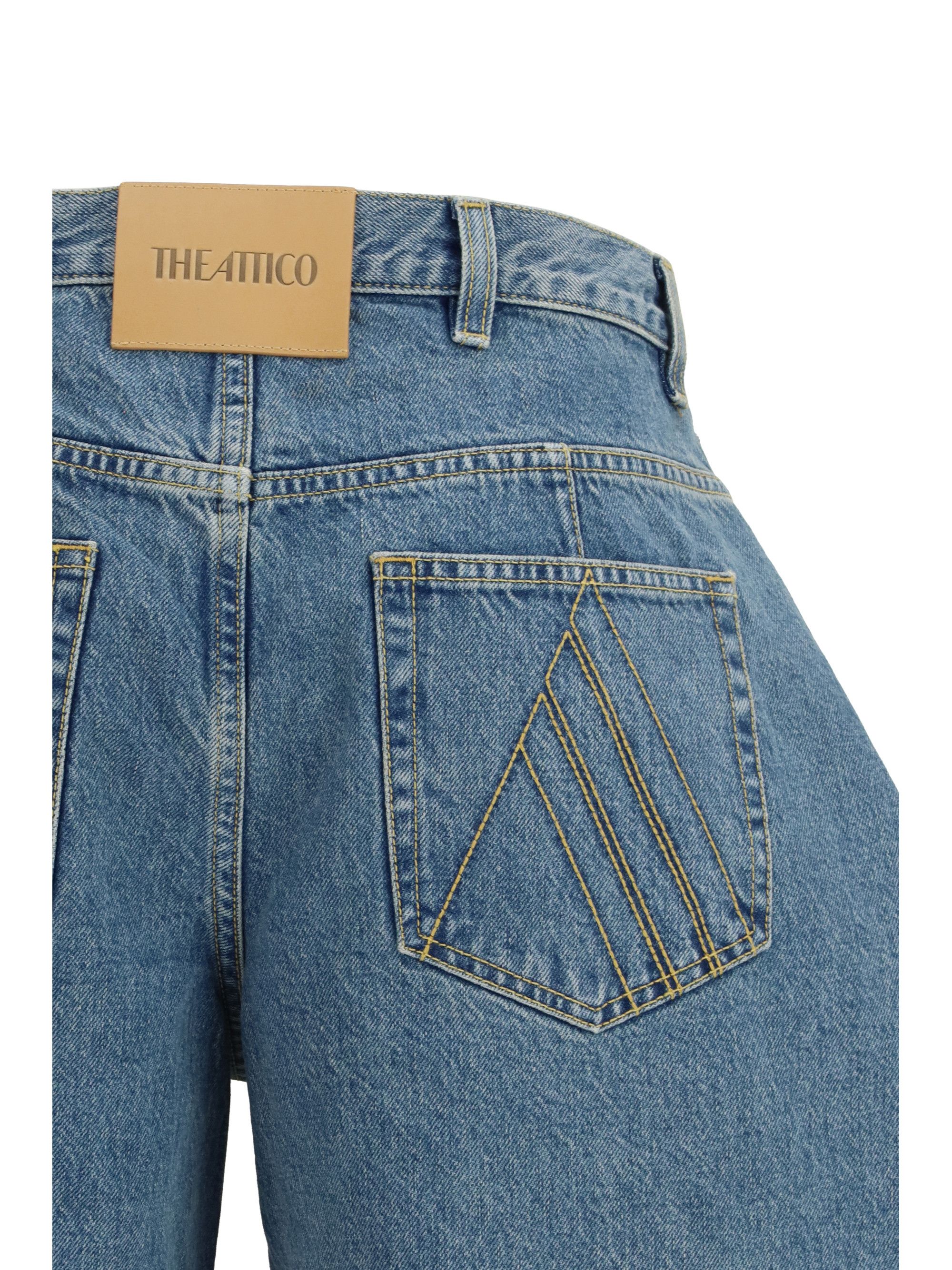 The Attico Denim Jeans Size 25" / US 0 / IT 36 - 3 Thumbnail