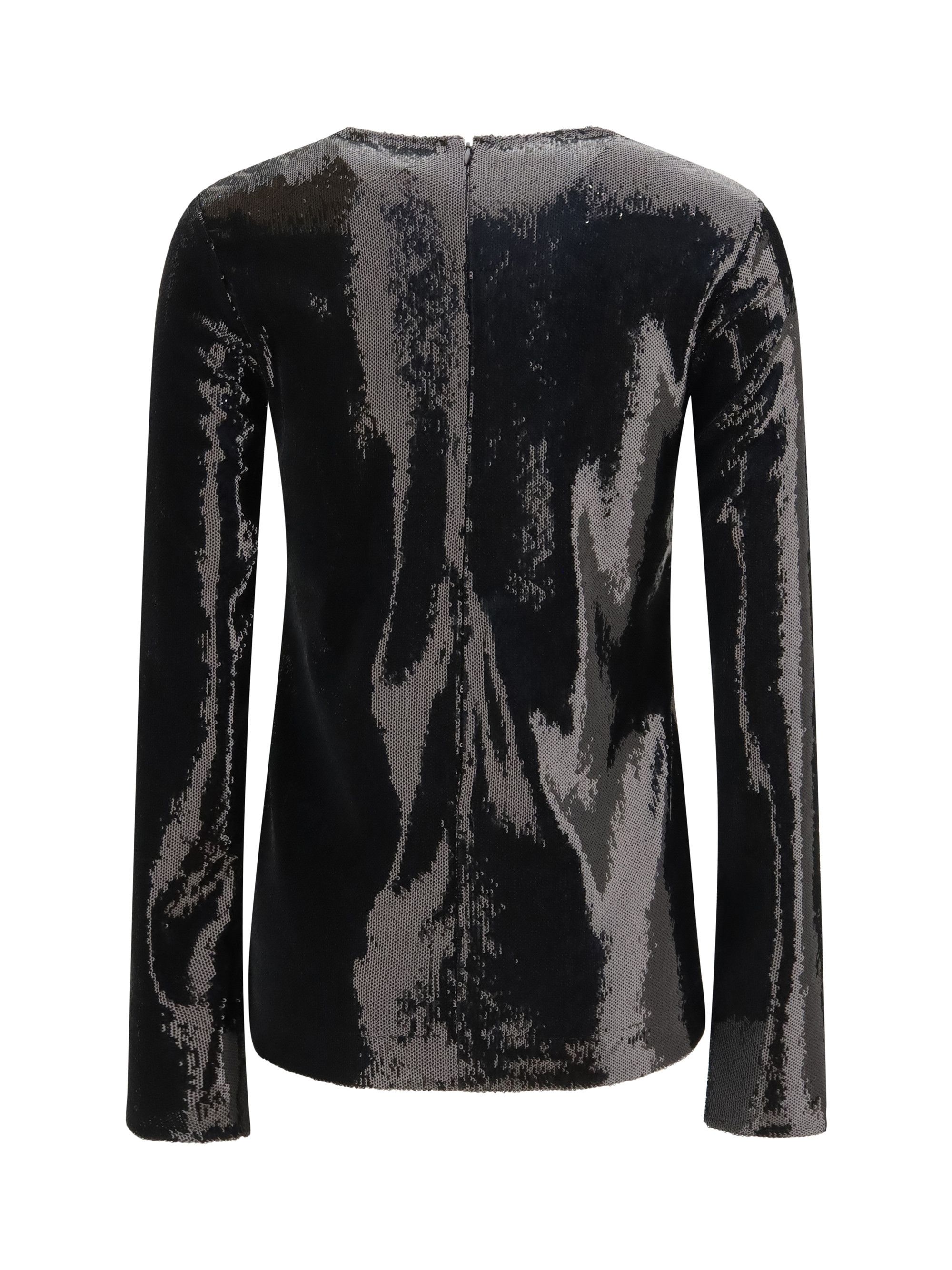 Toteme Long-sleeved sequin Top Size M / US 6-8 / IT 42-44 - 2 Thumbnail