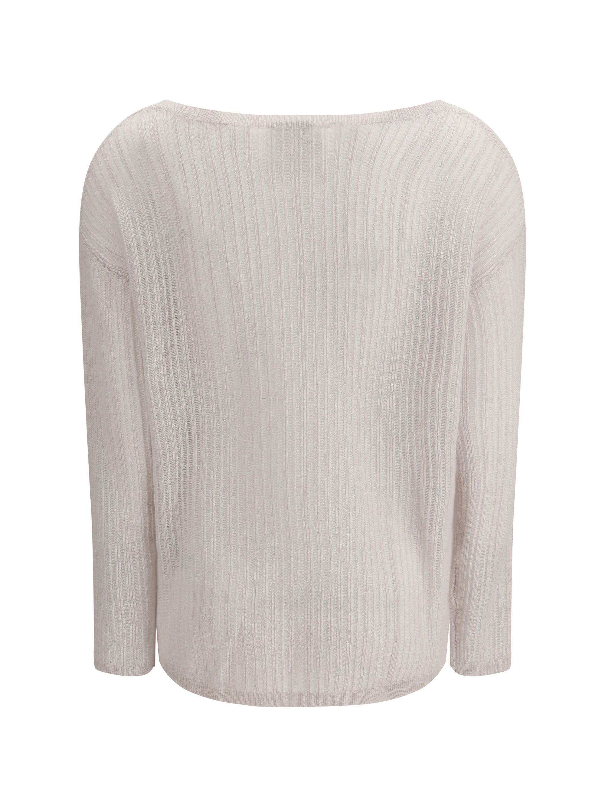 Allude Rib-knit crew-neck Sweater Size XS / US 0-2 / IT 36-38 - 2 Thumbnail