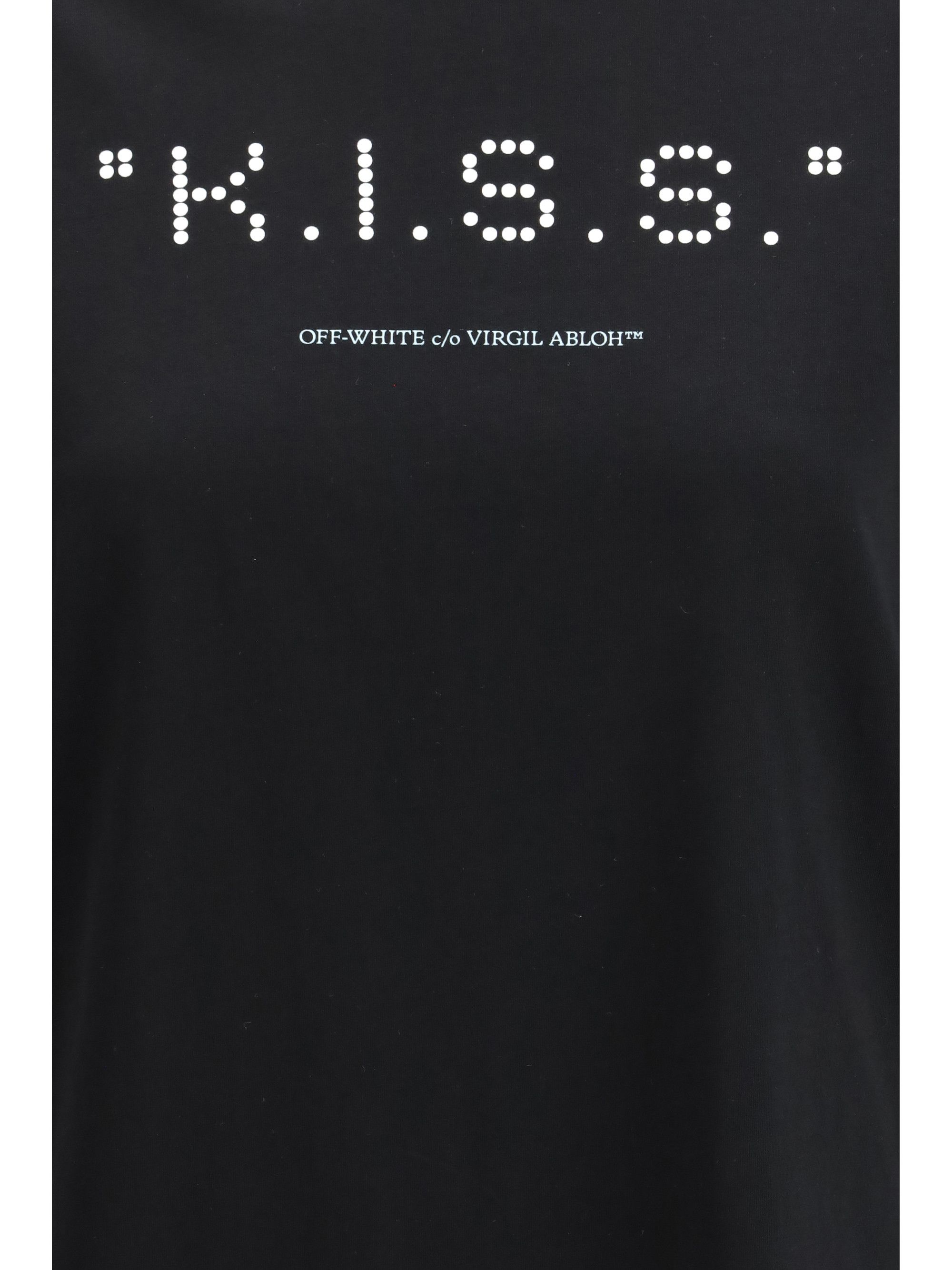 Off-White Kiss Quote T-shirt Size L / US 10 / IT 46 - 3 Thumbnail