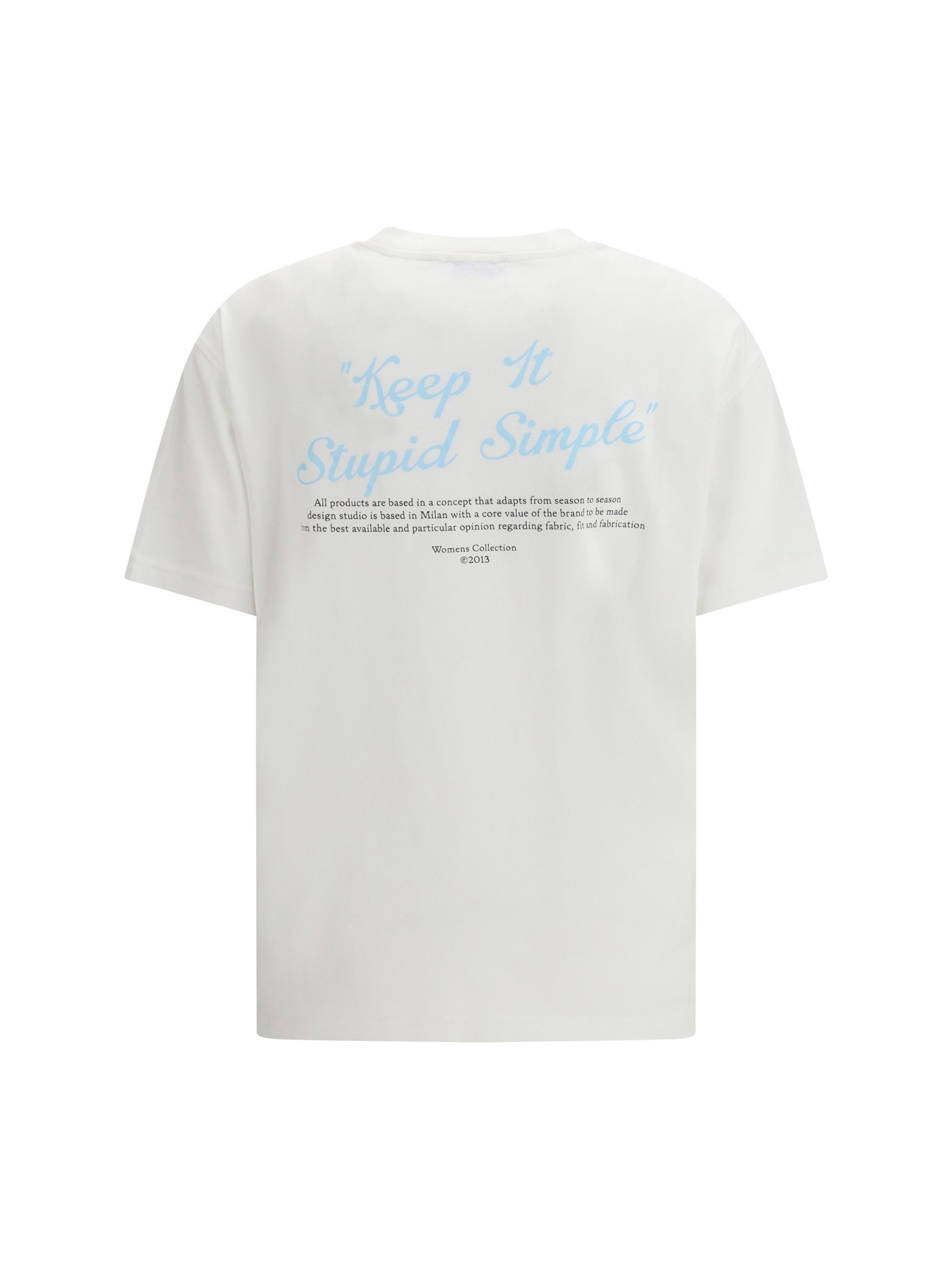 Off-White Kiss Quote T-shirt Size S / US 4 / IT 40 - 2 Thumbnail