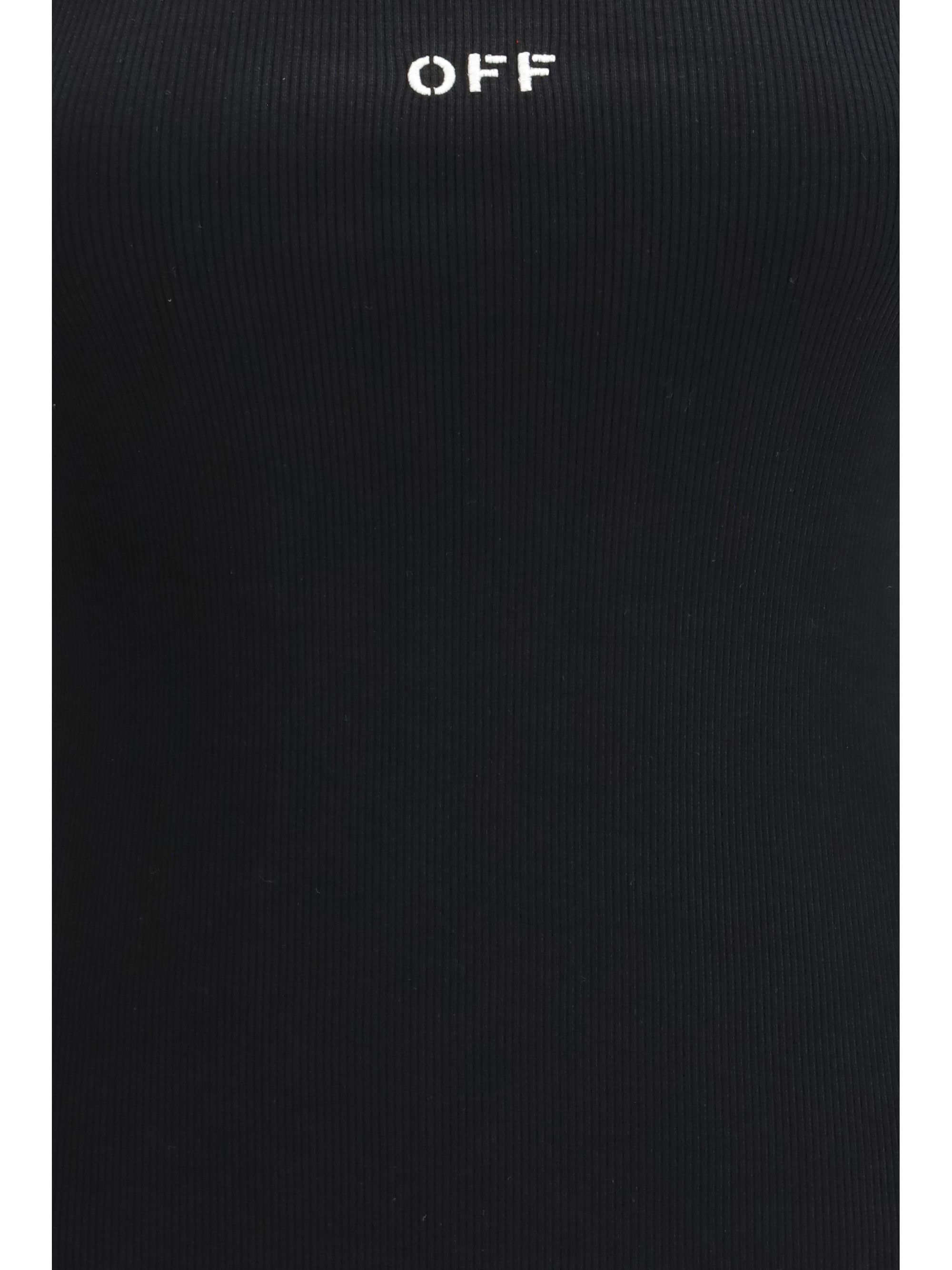 Off-White Off Stamp Rib Tank Top Size M / US 6-8 / IT 42-44 - 3 Thumbnail