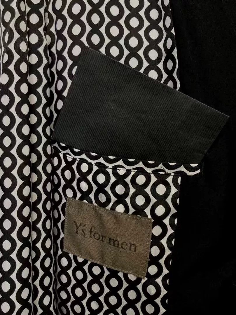 Y's for Men black double-sided silk jacket Size US L / EU 52-54 / 3 - 6 Thumbnail