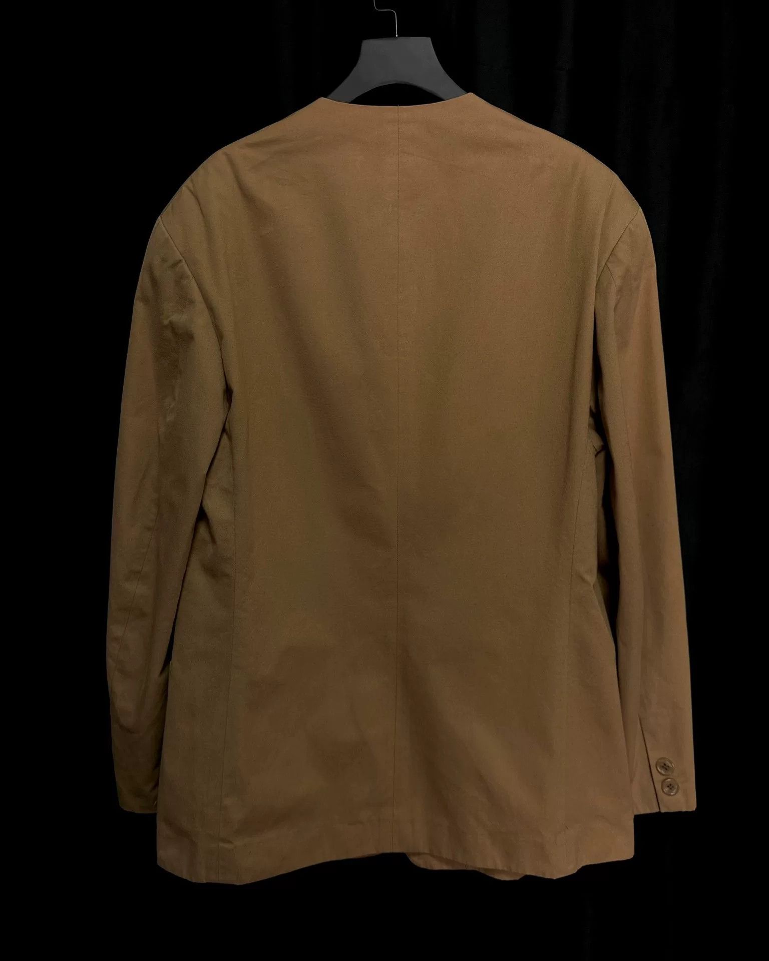 Yohji Yamamoto yohji yamamoto 90s uncollared outer jacket Size US M / EU 48-50 / 2 - 2 Thumbnail