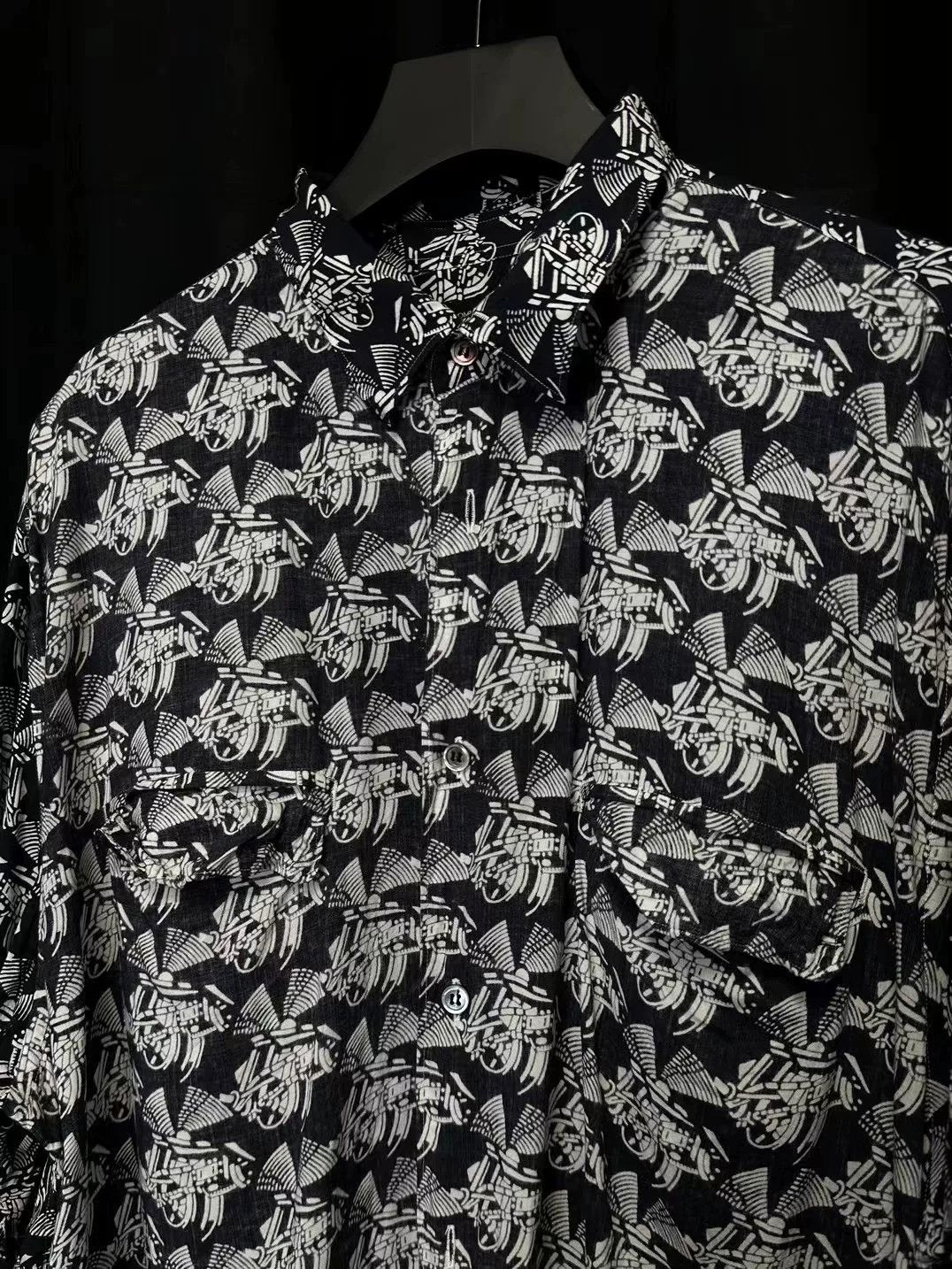 Comme des Garcons comme des garcons abstract pattern shirt Size US XL / EU 56 / 4 - 4 Thumbnail