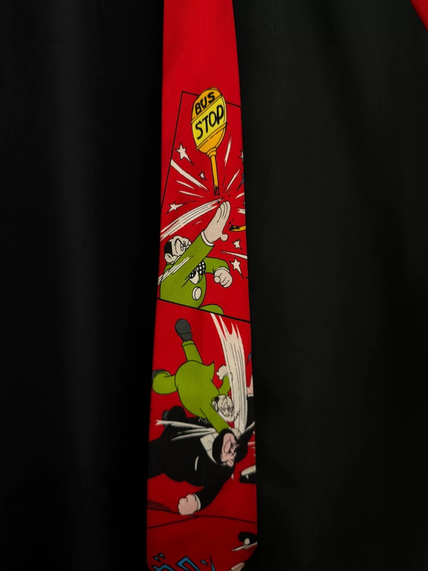Yohji Yamamoto yohji yamamoto vintage anime silk tie Size ONE SIZE - 5 Thumbnail
