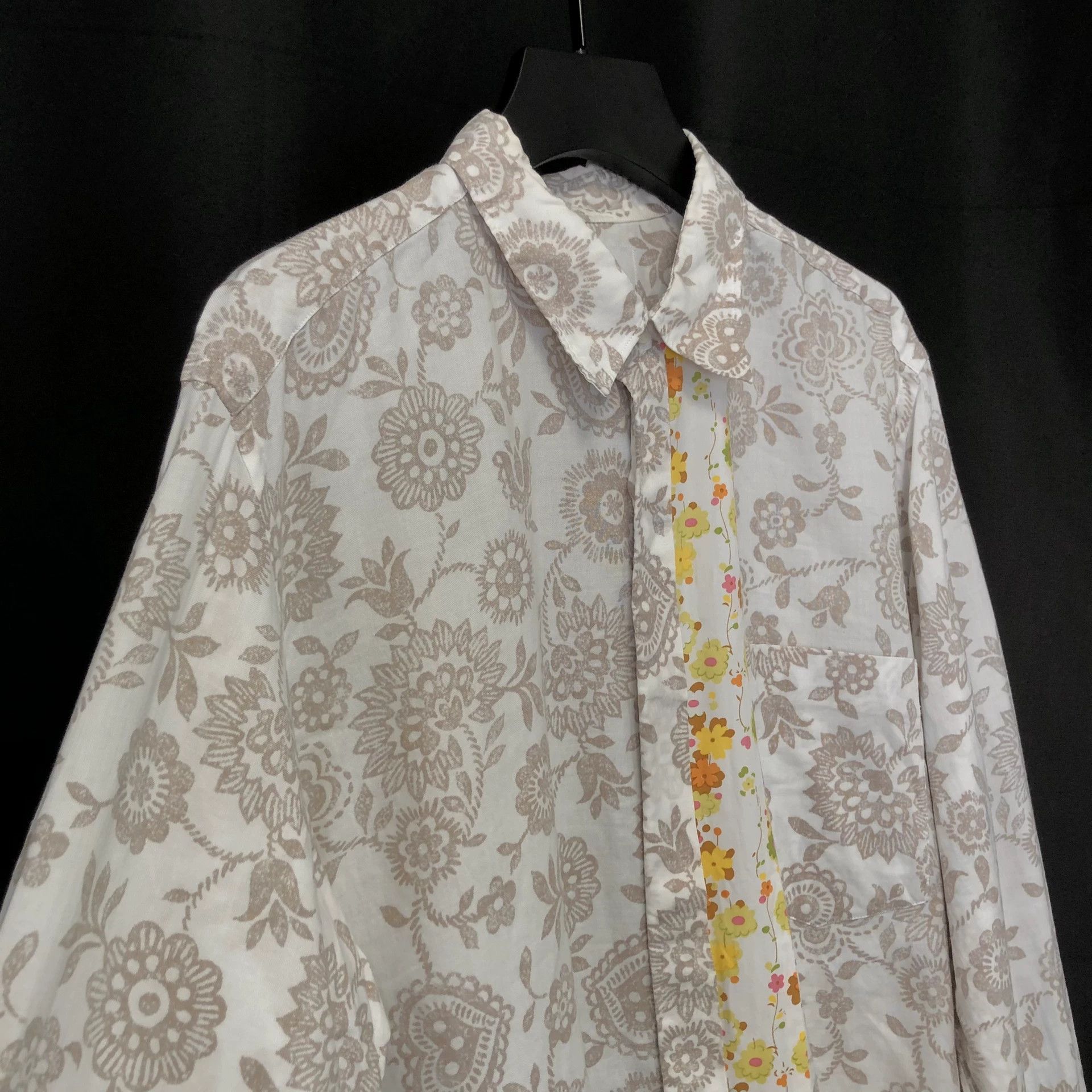 Comme des Garcons 1990s Comme des Garçons Floral Shirt Size L / US 10 / IT 46 - 2 Thumbnail