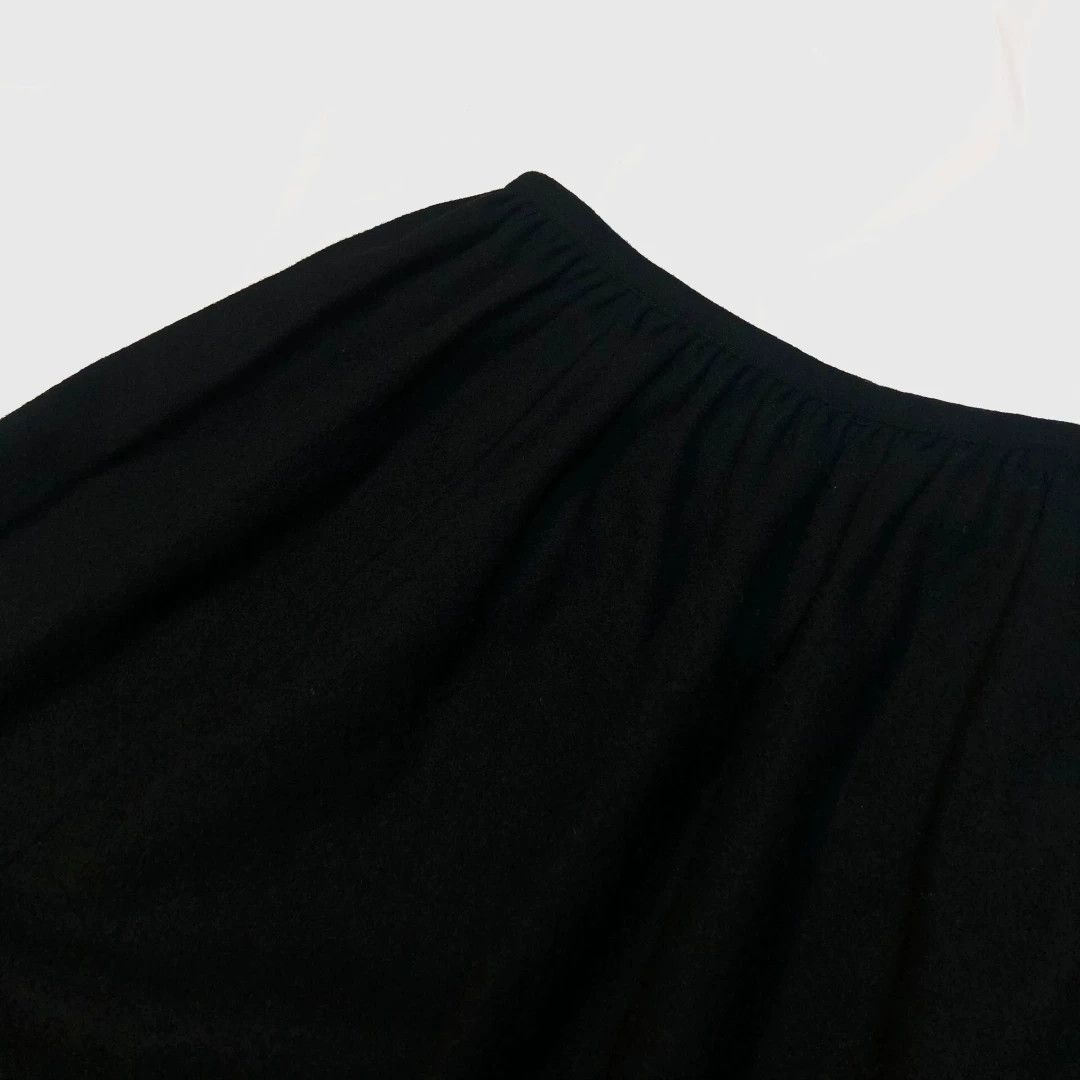 Comme des Garcons comme des garcons black wool asymmetrical skirt Size 23" - 4 Thumbnail