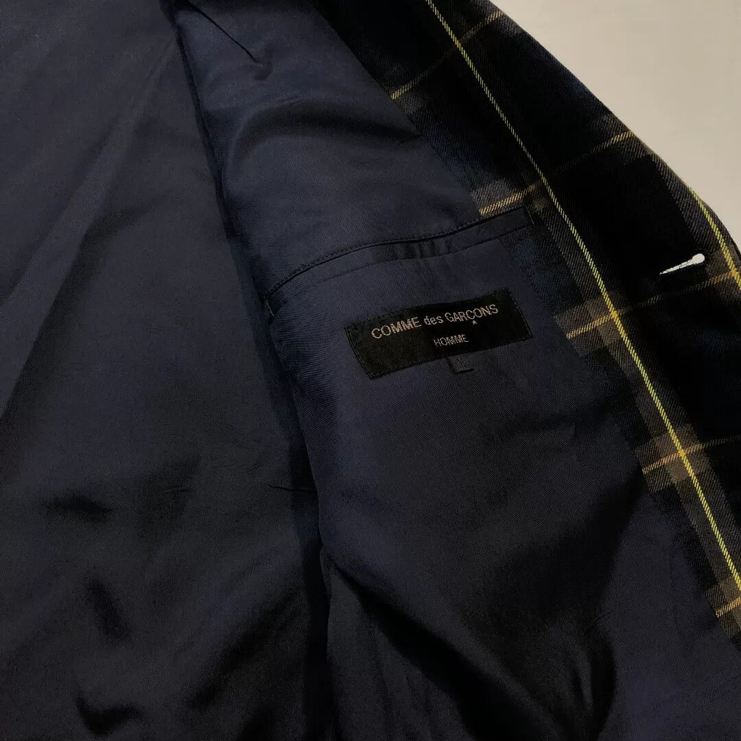 Comme des Garcons Homme comme des garcons plaid patchwork jacket Size US M / EU 48-50 / 2 - 6 Thumbnail