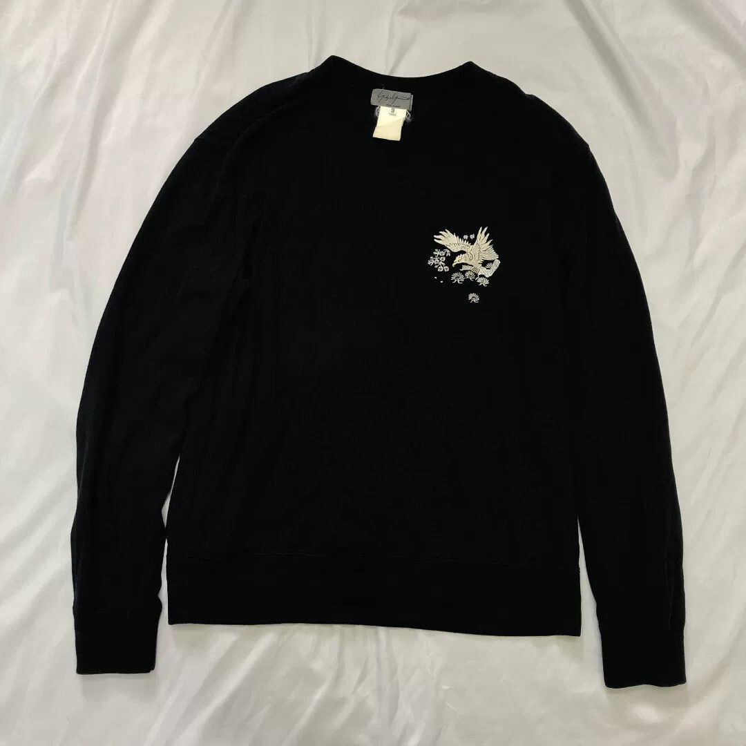 Yohji Yamamoto yohji yamamoto embroidered eagle sweatshirt Size US L / EU 52-54 / 3 - 2 Thumbnail