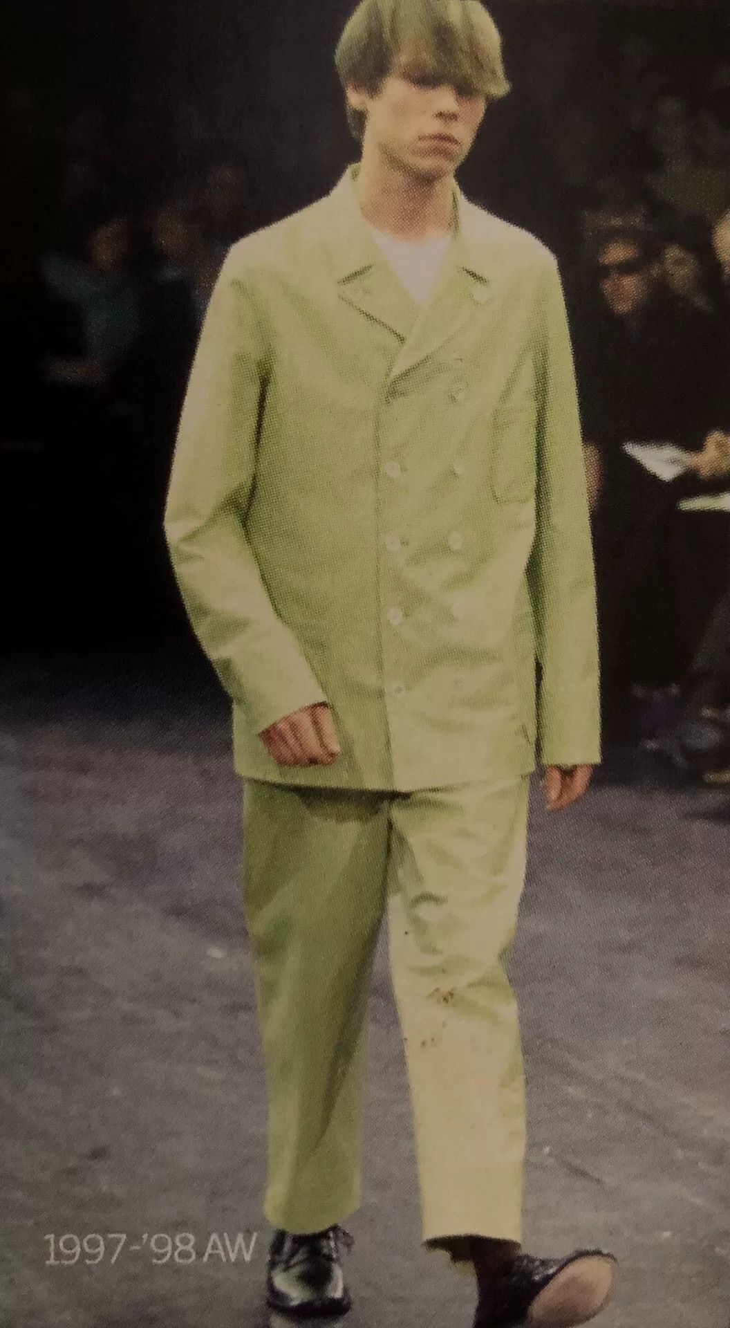 Yohji Yamamoto yohji yamamoto green leather shirt Size US M / EU 48-50 / 2 - 9 Thumbnail