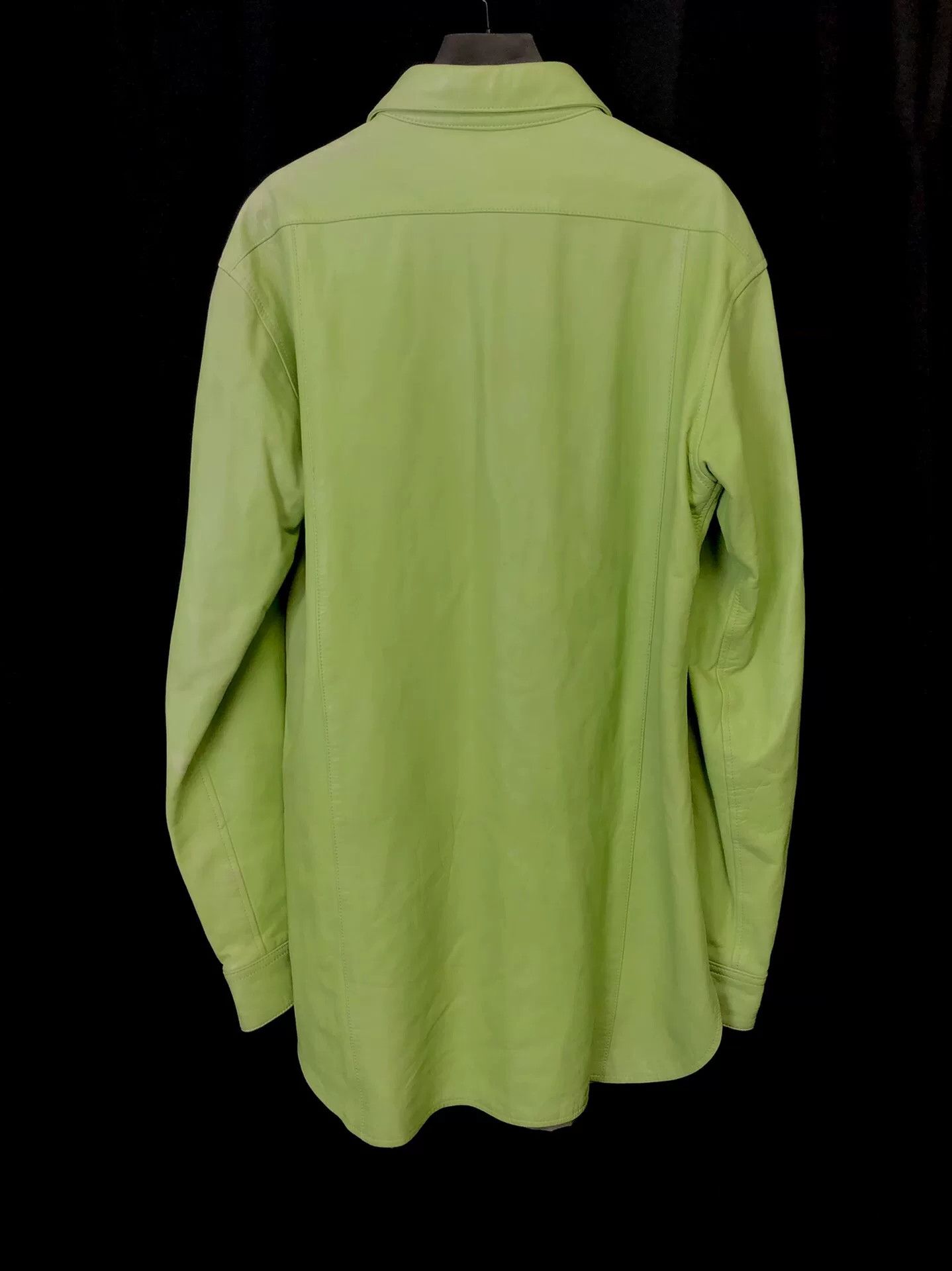 Yohji Yamamoto yohji yamamoto green leather shirt Size US M / EU 48-50 / 2 - 3 Thumbnail