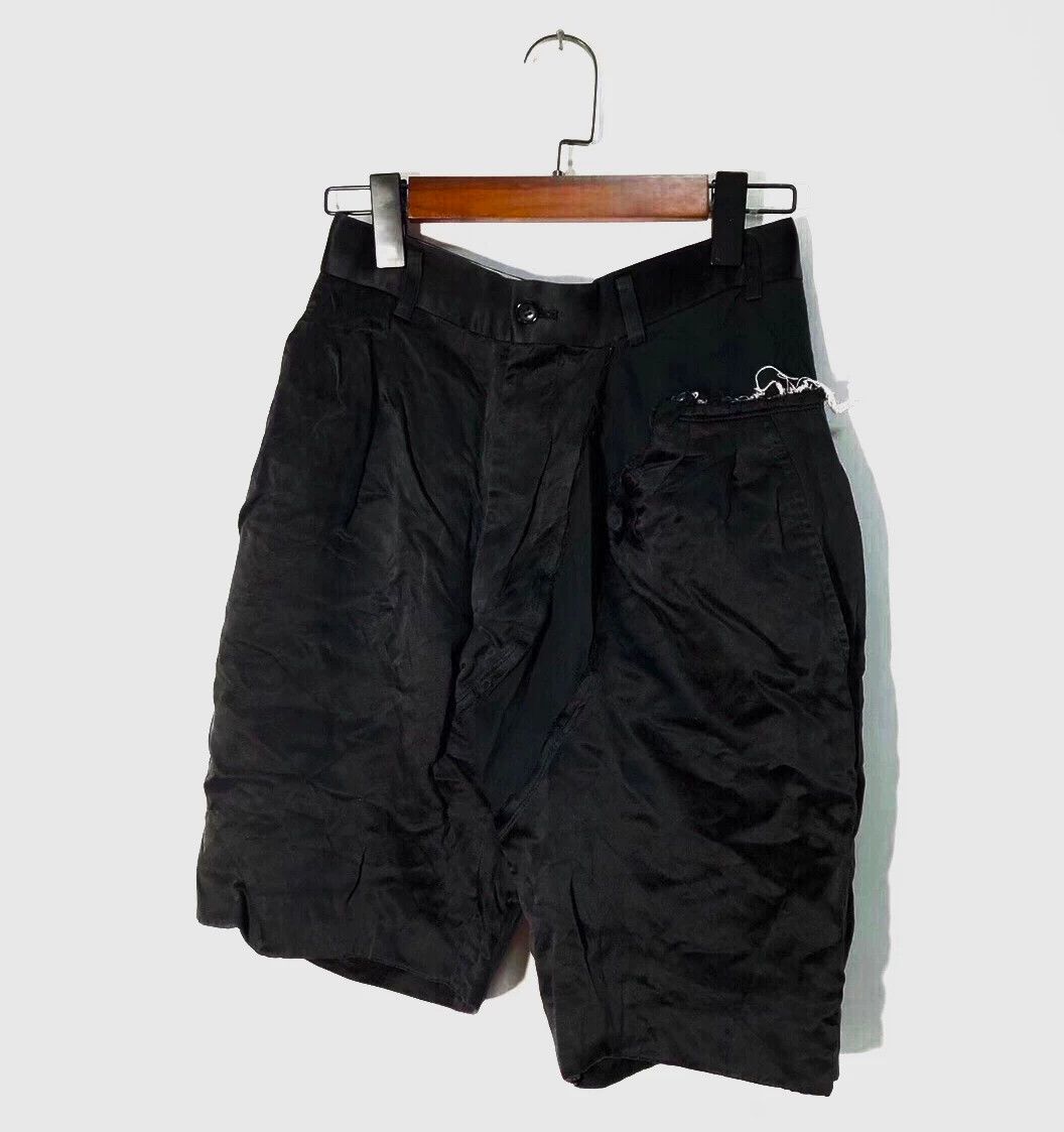 Comme des Garcons comme des garçons silk deconstructed shorts Size 32" / US 10 / IT 46 - 2 Thumbnail
