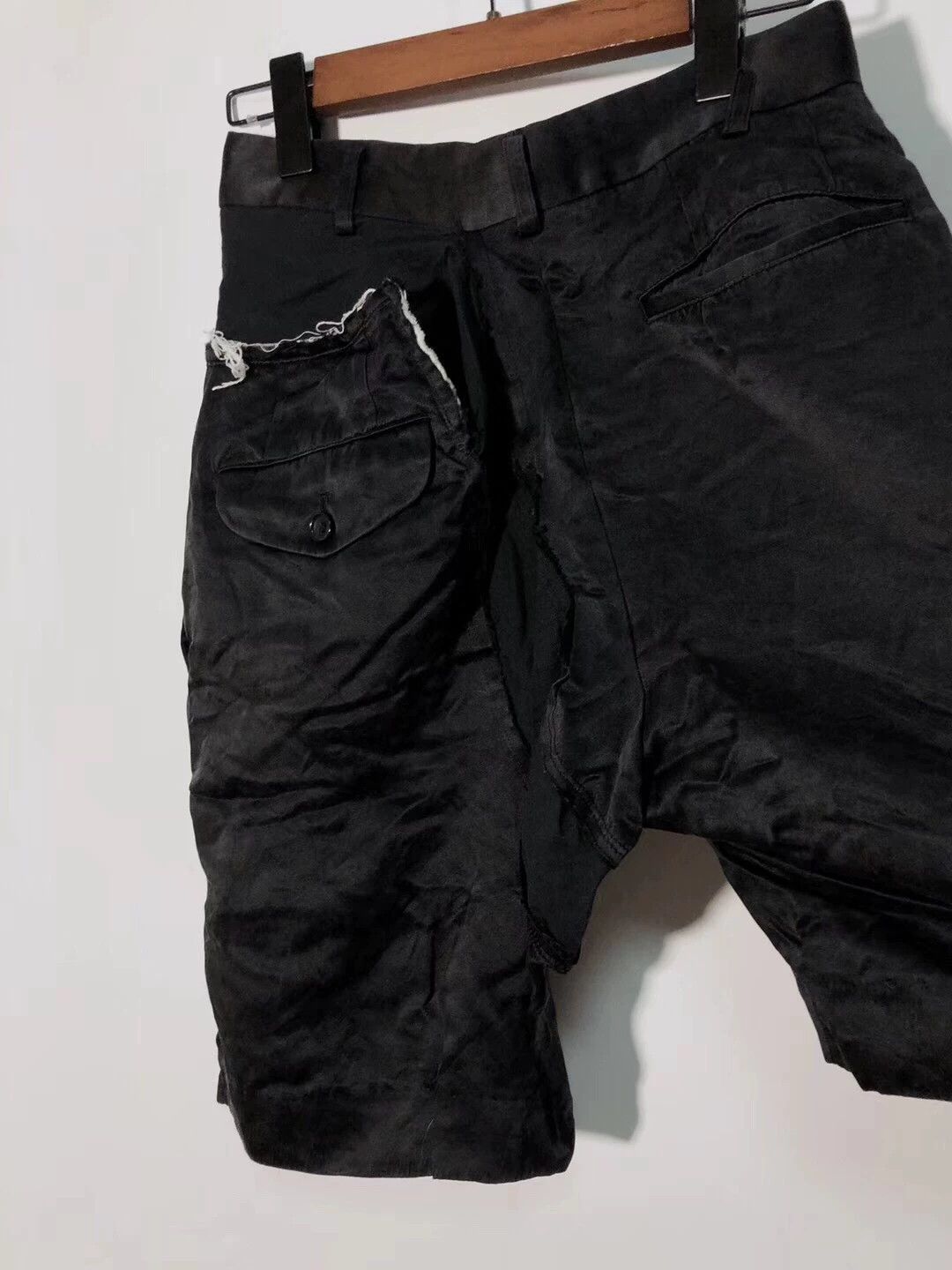 Comme des Garcons comme des garçons silk deconstructed shorts Size 32" / US 10 / IT 46 - 5 Thumbnail