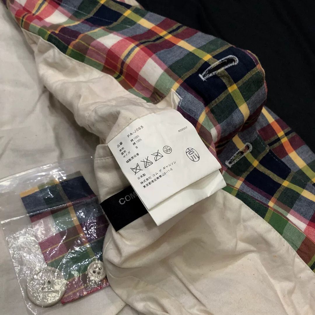 Comme des Garcons comme des garcons plaid jacket Size US S / EU 44-46 / 1 - 8 Thumbnail