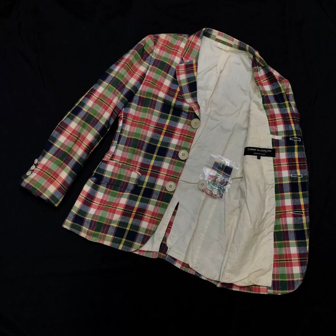 Comme des Garcons comme des garcons plaid jacket Size US S / EU 44-46 / 1 - 6 Thumbnail