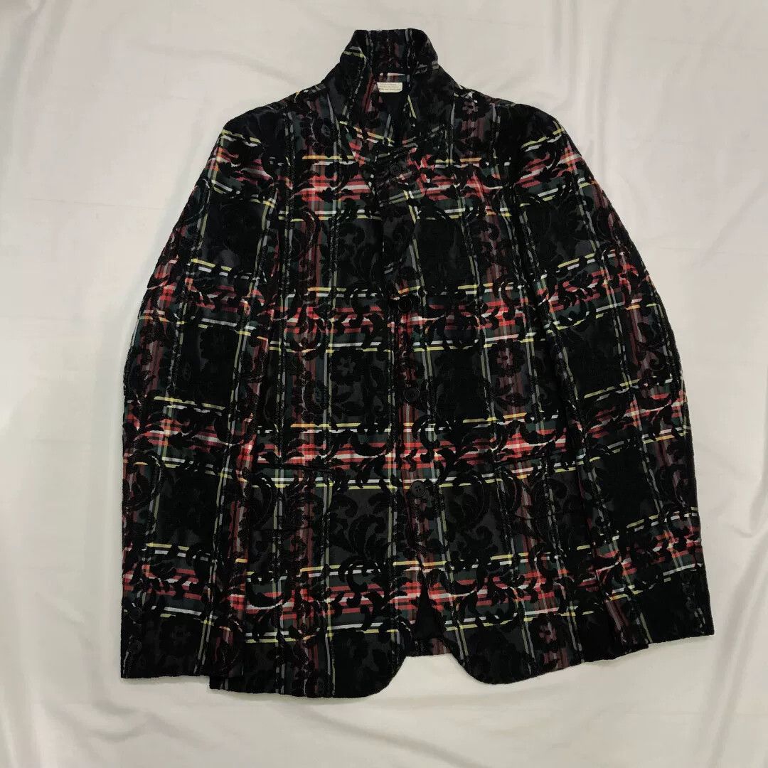 Comme des Garcons comme des garcons velvet floral coat Size S / US 4 / IT 40 - 3 Thumbnail