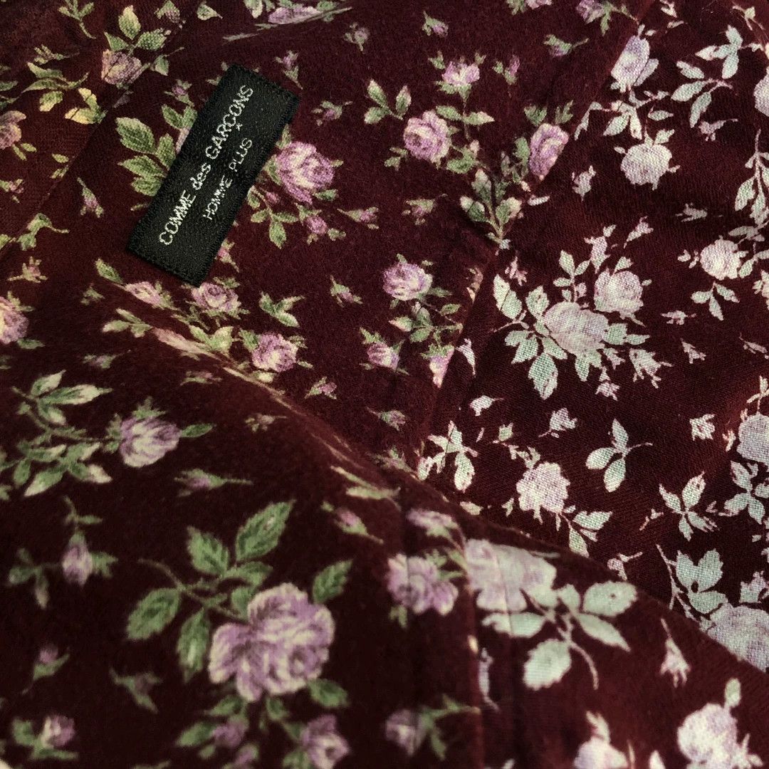 Comme des Garcons comme des garcons floral shirt 1998 collection Size US M / EU 48-50 / 2 - 8 Thumbnail