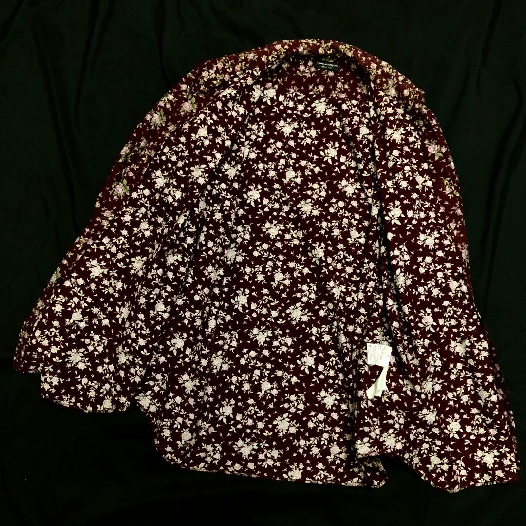 Comme des Garcons comme des garcons floral shirt 1998 collection Size US M / EU 48-50 / 2 - 7 Thumbnail