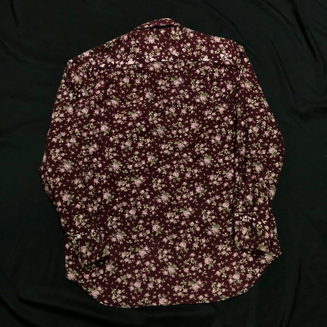 Comme des Garcons comme des garcons floral shirt 1998 collection Size US M / EU 48-50 / 2 - 4 Thumbnail