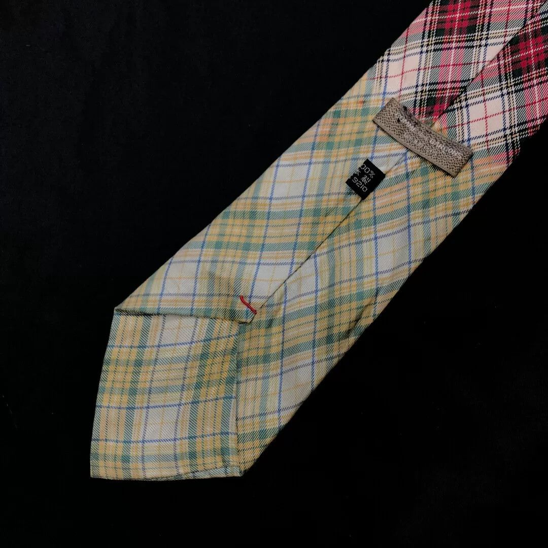 Comme des Garcons comme des garcons 1993aw plaid silk tie Size ONE SIZE - 6 Thumbnail