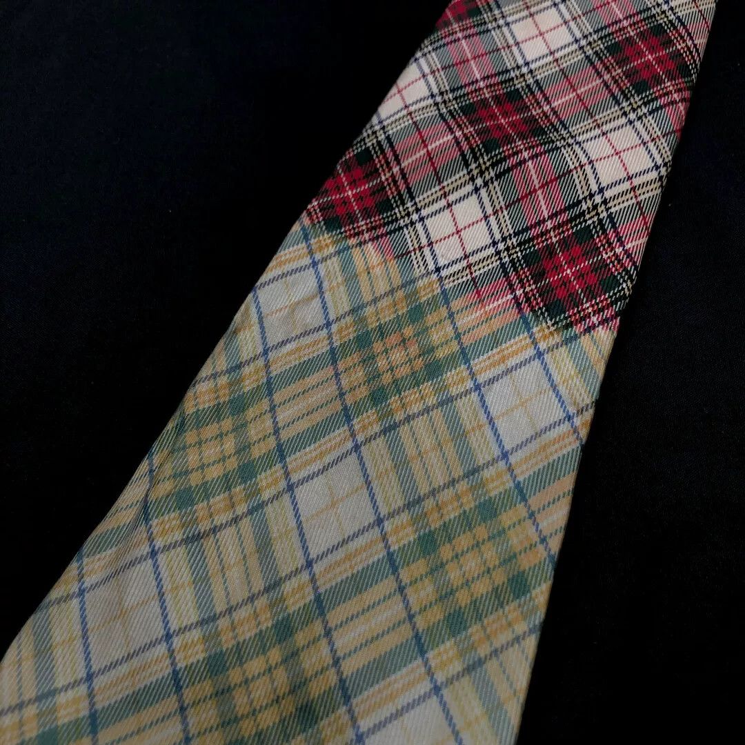 Comme des Garcons comme des garcons 1993aw plaid silk tie Size ONE SIZE - 3 Thumbnail