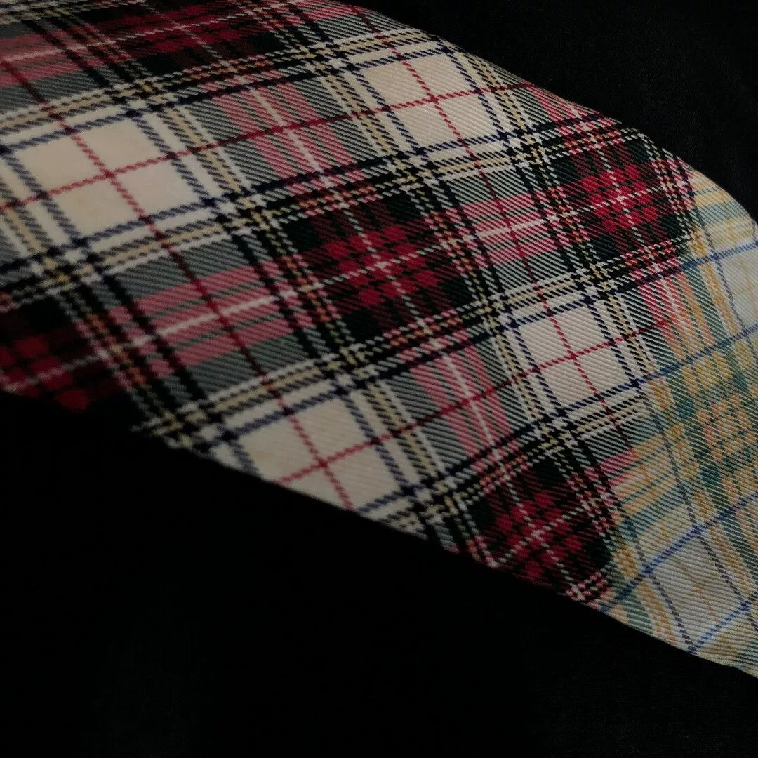Comme des Garcons comme des garcons 1993aw plaid silk tie Size ONE SIZE - 5 Thumbnail