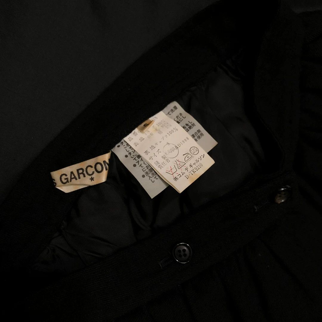 Comme des Garcons comme des garcons red and black wool skirt Size 23" - 5 Thumbnail