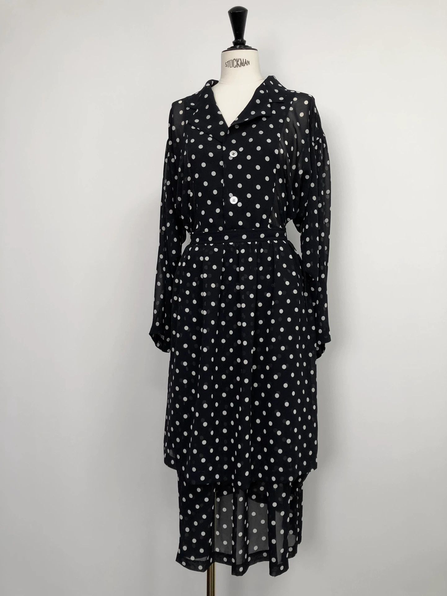 Comme des Garcons comme des garcons polka dot chiffon set Size M / US 6-8 / IT 42-44 - 3 Thumbnail