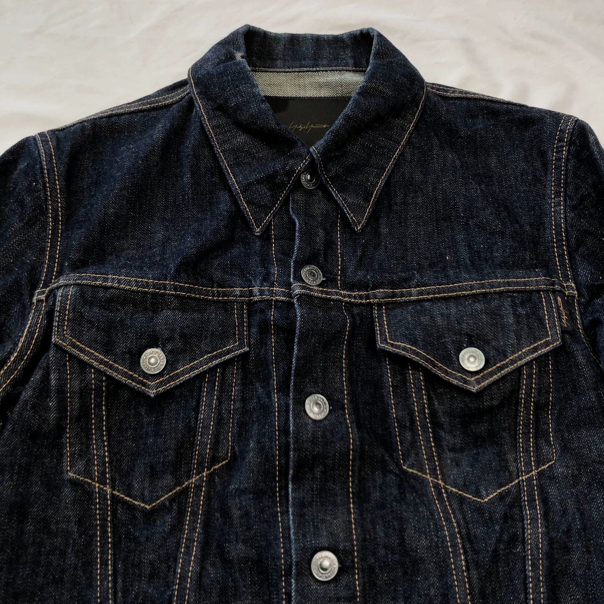 Yohji Yamamoto yohji yamamoto denim jacket from 2002 collection Size M / US 6-8 / IT 42-44 - 4 Thumbnail