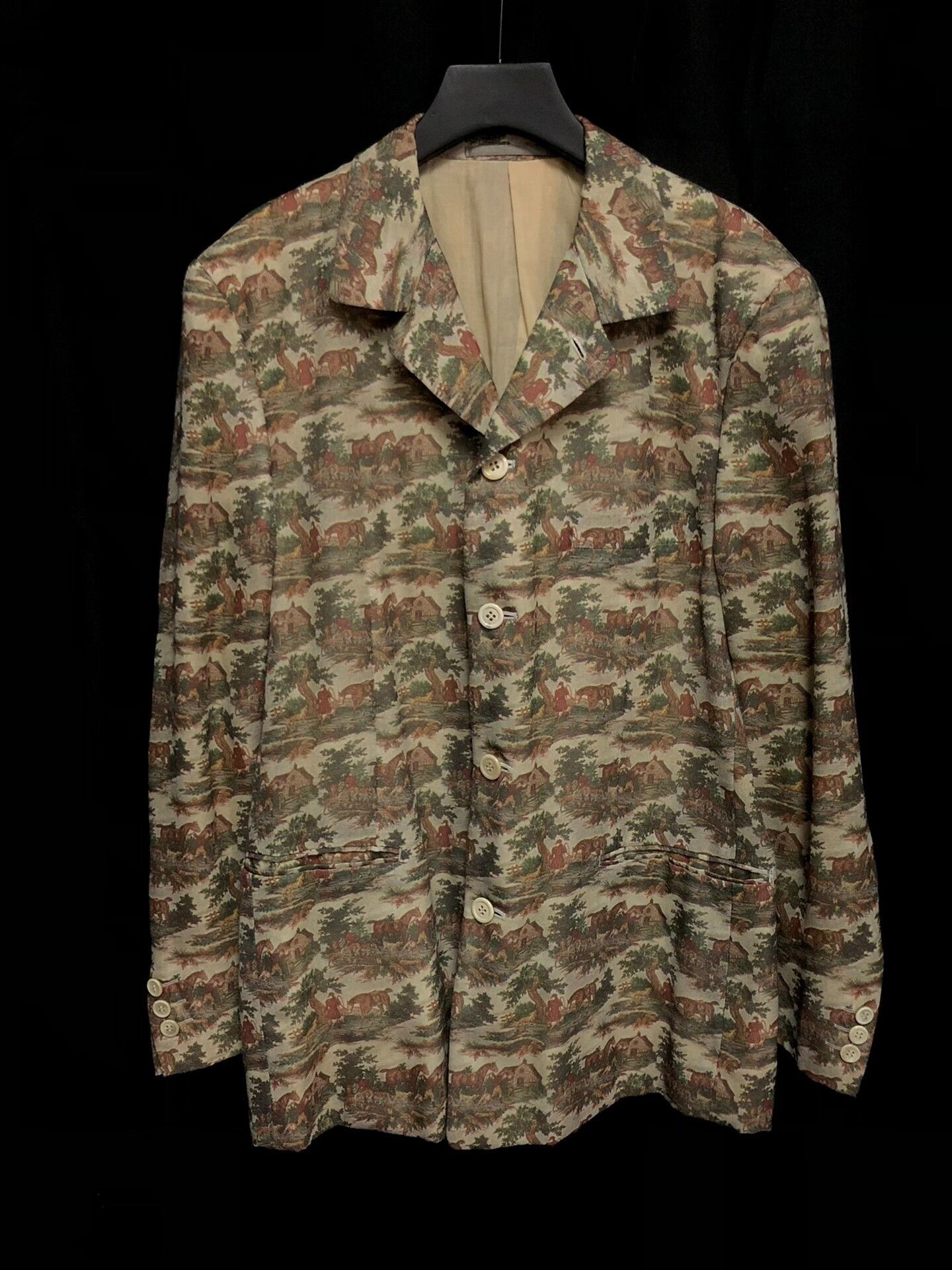 Comme des Garcons comme des garçons floral patterned coat Size US M / EU 48-50 / 2 - 2 Thumbnail