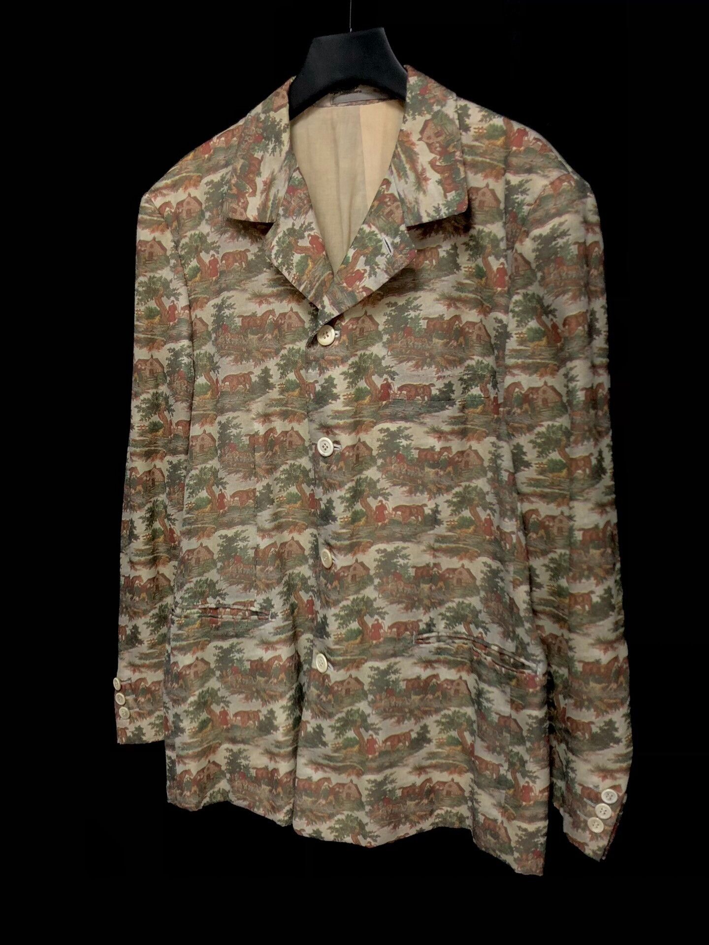 Comme des Garcons comme des garçons floral patterned coat Size US M / EU 48-50 / 2 - 5 Thumbnail