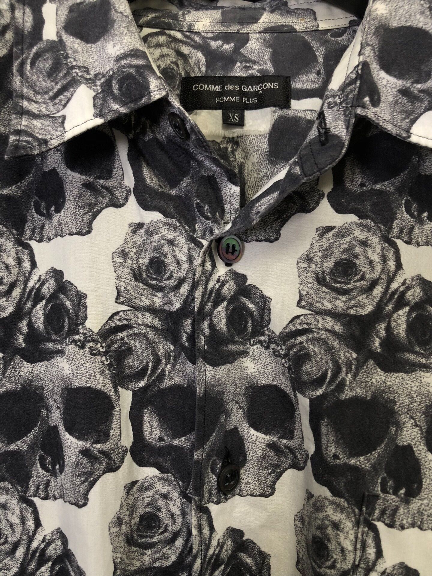 Comme des Garcons comme des garçons skull rose shirt Size US XS / EU 42 / 0 - 3 Thumbnail