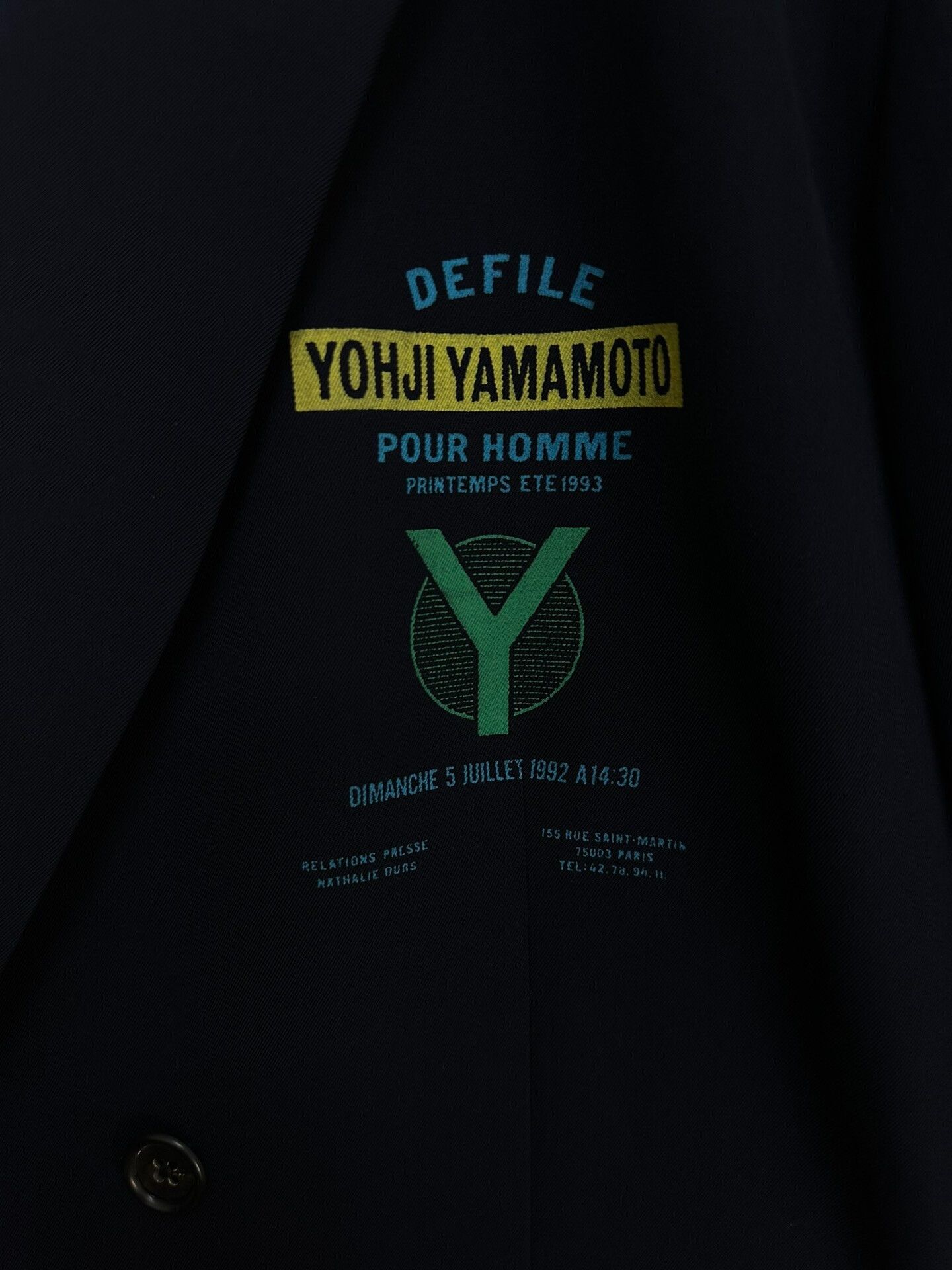 Yohji Yamamoto yohji yamamoto double-breasted coat 1993 Size US S / EU 44-46 / 1 - 4 Thumbnail