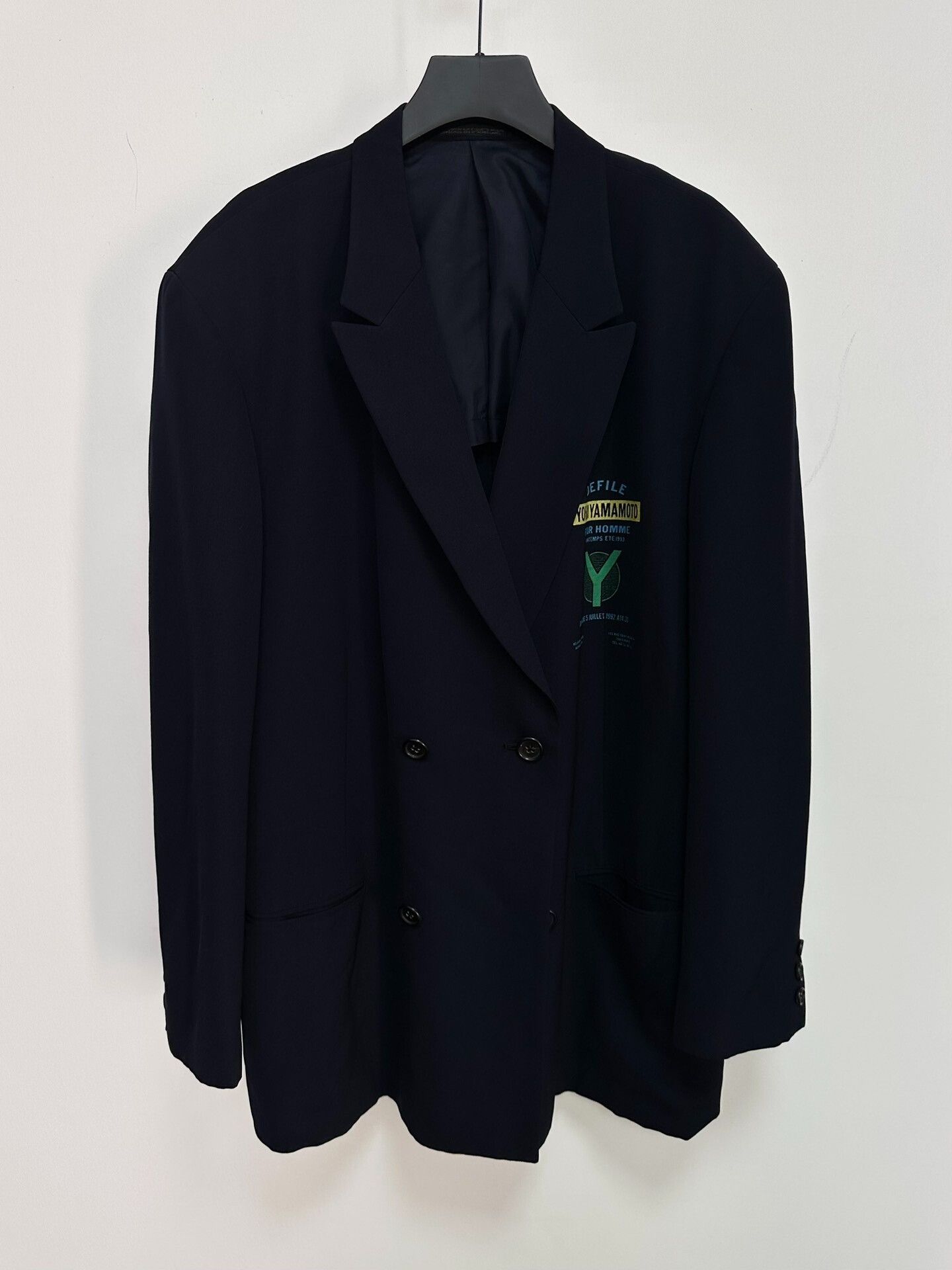 Yohji Yamamoto yohji yamamoto double-breasted coat 1993 Size US S / EU 44-46 / 1 - 2 Thumbnail