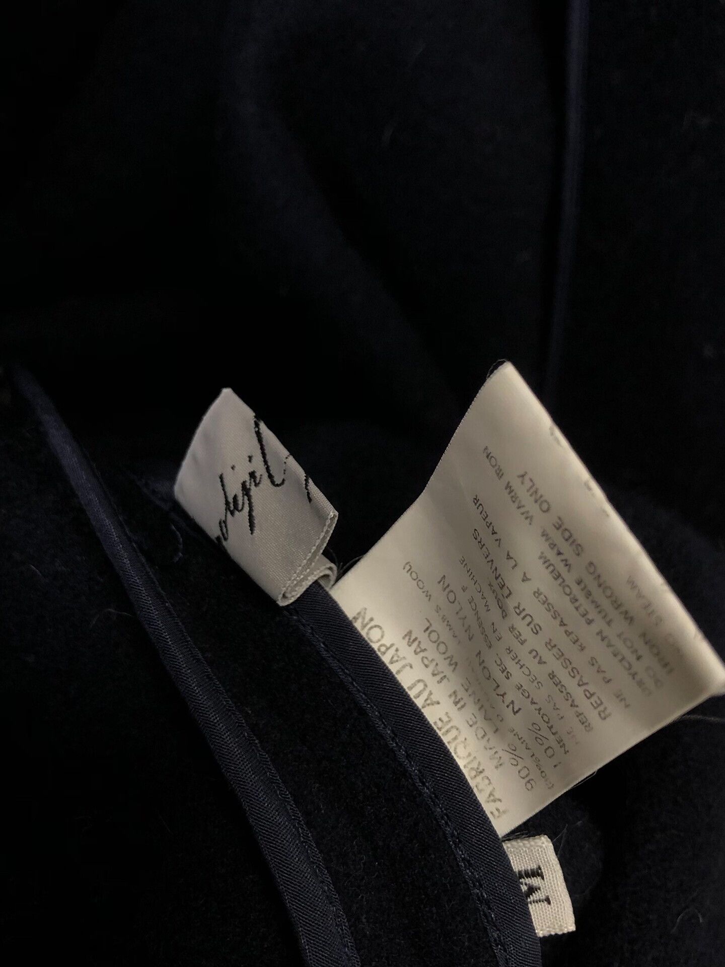 Yohji Yamamoto yohji yamamoto asymmetrical coat in black Size US M / EU 48-50 / 2 - 6 Thumbnail