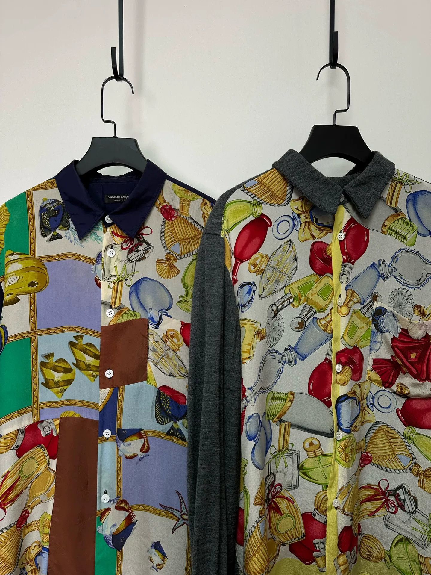 Comme des Garcons comme des garcons silk shirt with colorful pattern Size US M / EU 48-50 / 2 - 7 Thumbnail