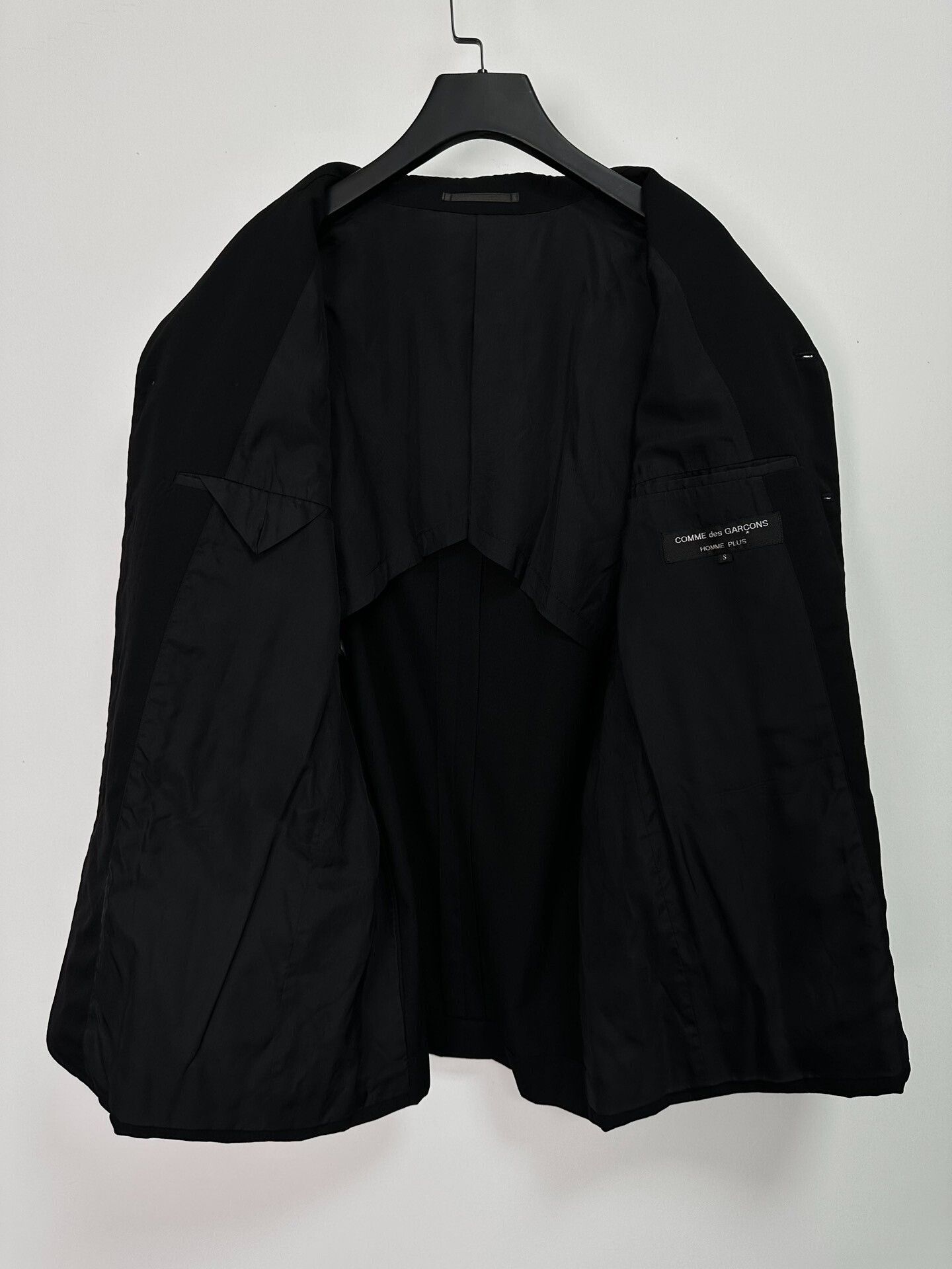 Comme des Garcons comme des garcons 92ss oversized black coat Size US M / EU 48-50 / 2 - 2 Thumbnail