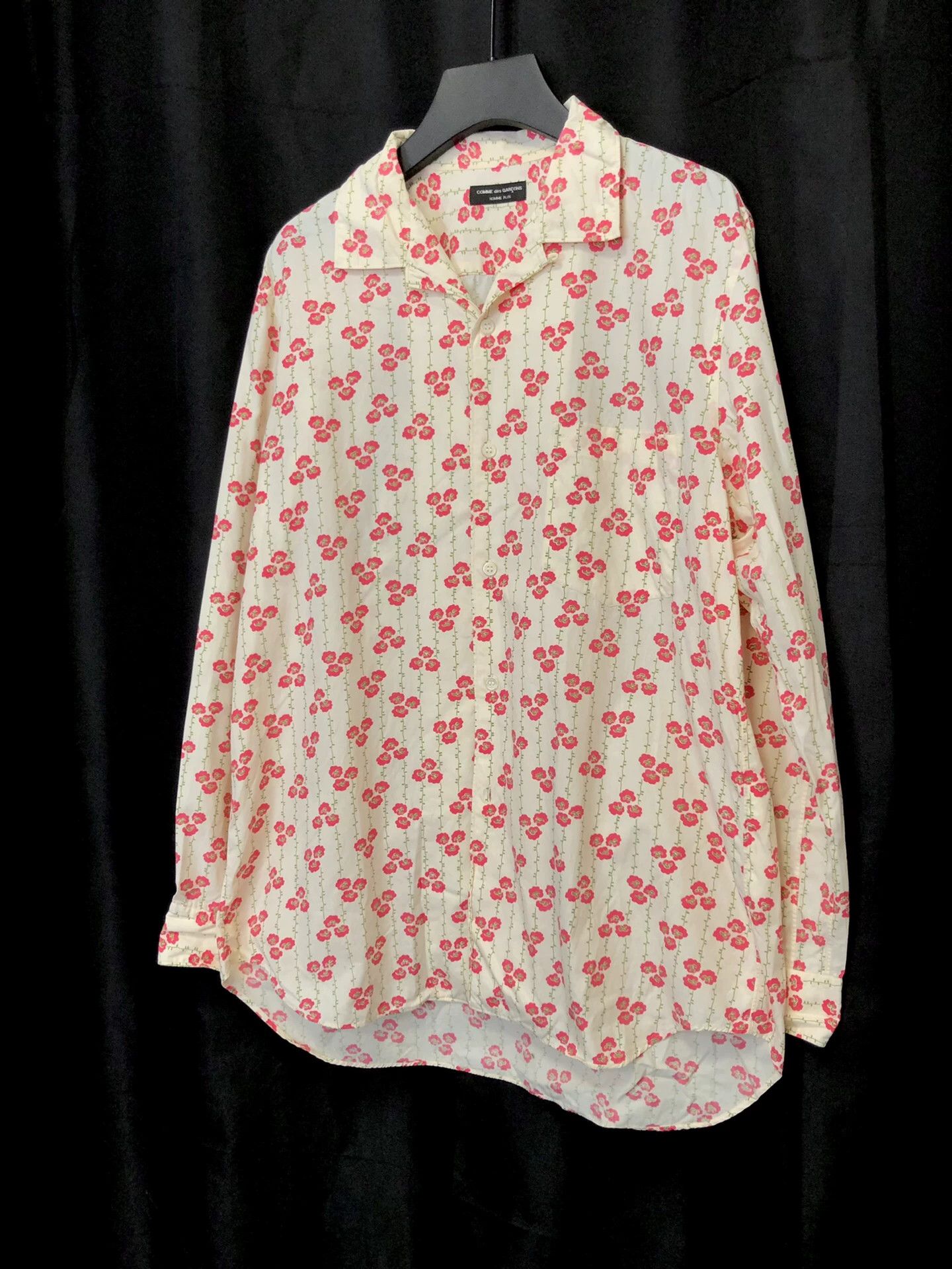 Comme des Garcons comme des garçons floral long sleeve shirt Size US M / EU 48-50 / 2 - 2 Thumbnail